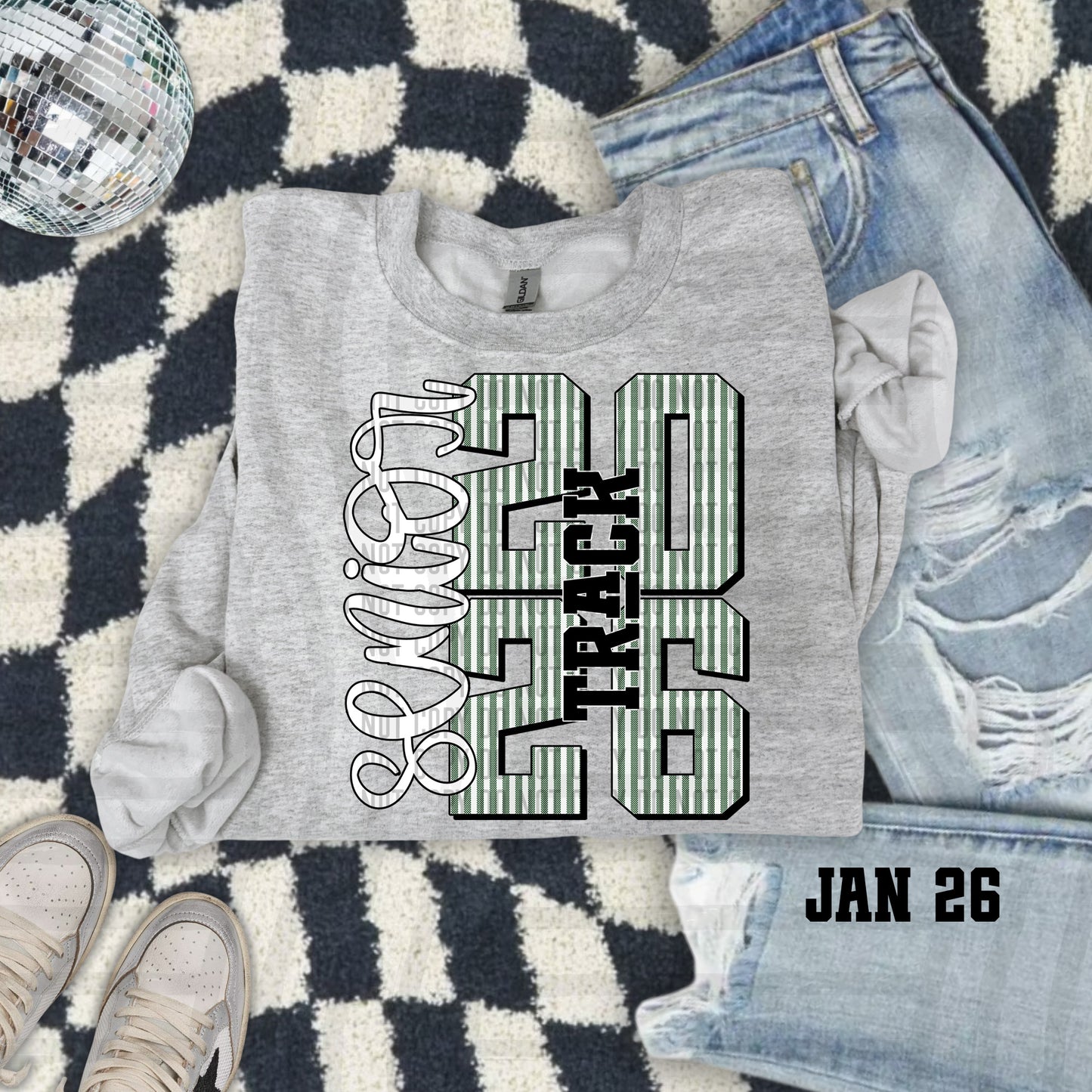 TRACK SENIOR 2026 TEE -MULITIPLE COLORS