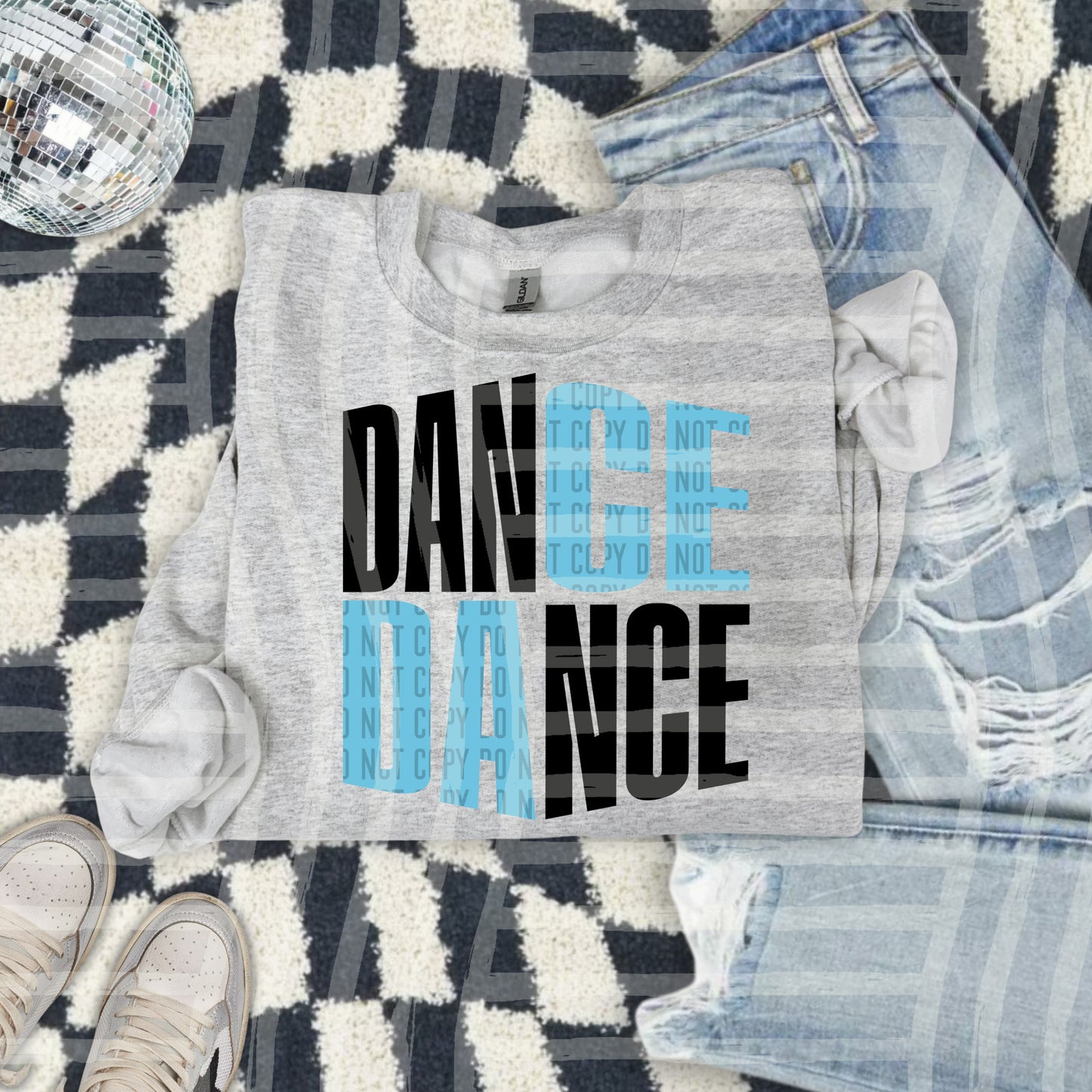 DANCE WORD ART TEE