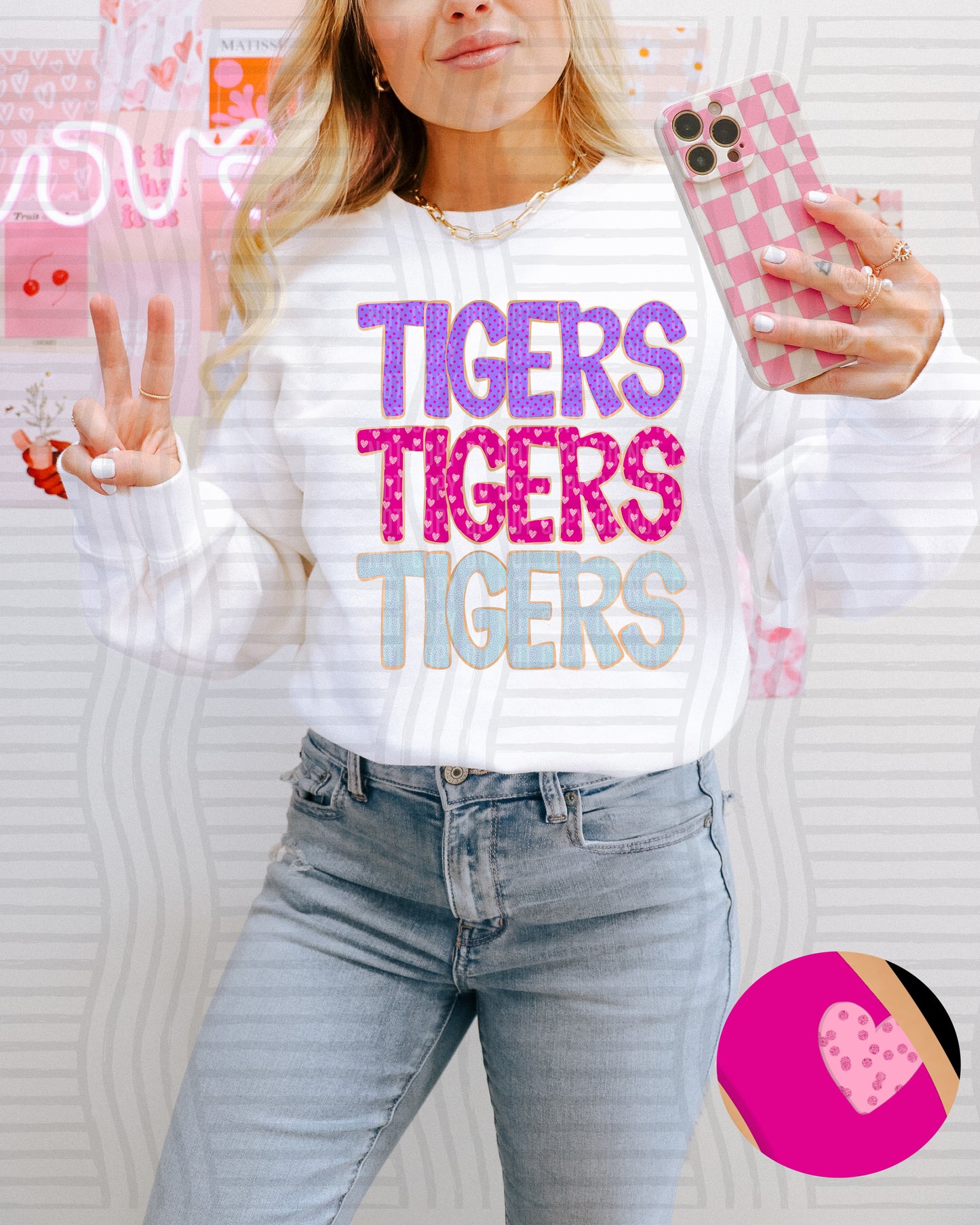 SUGAR COOKIE STACKED TEE