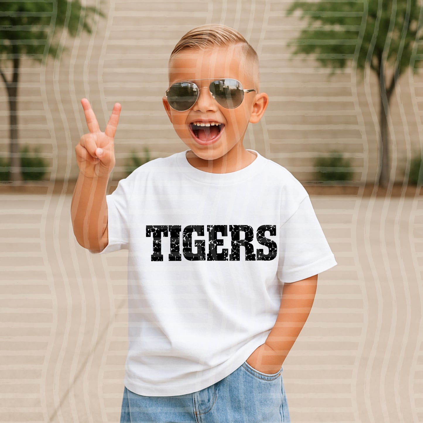SIMPLE MASCOT NAMES TEE