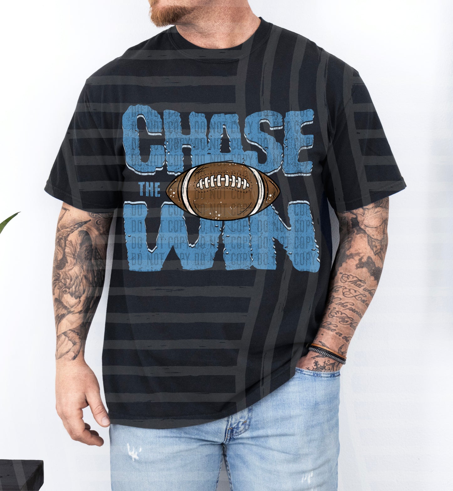 FOOTBALL -CHASE THE WIN TEES- VARIETY COLORS