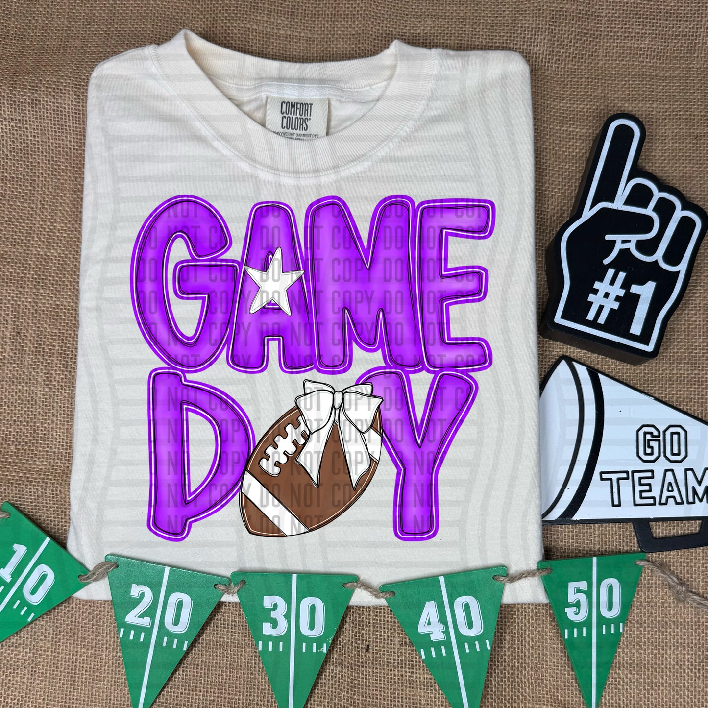 GAME DAY FOOTBALL - SOLID COLORS - VARIETY