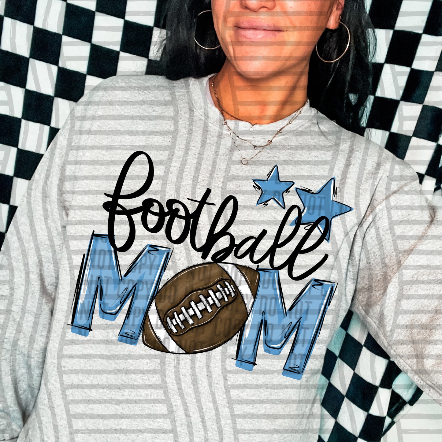 FOOTBALL MOM TEES - 20 COLORS