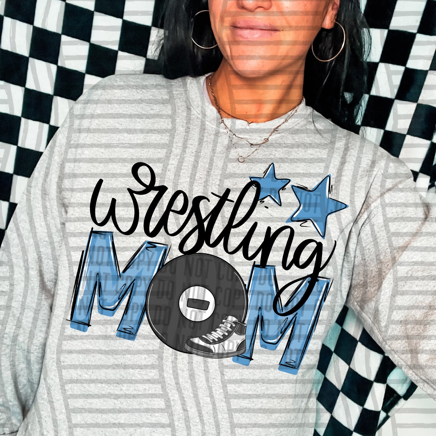 WRESTLING MOM TEES -20 COLORS