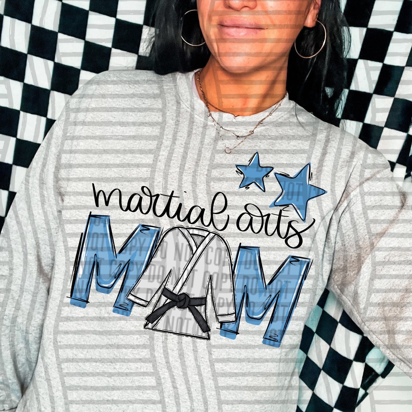 MARTIAL ARTS MOM TEE - 20 COLORS