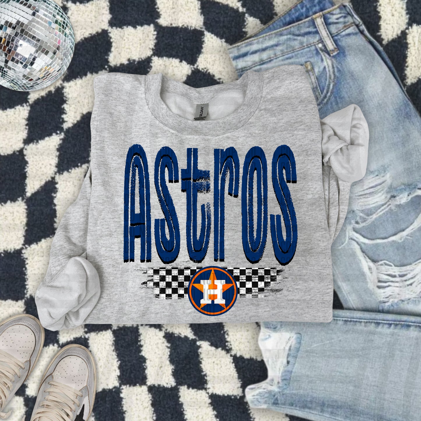CHECKERED MLB TEES