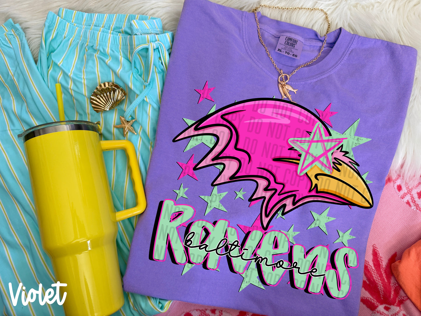 NFL PREPPY STAR EYED TEE