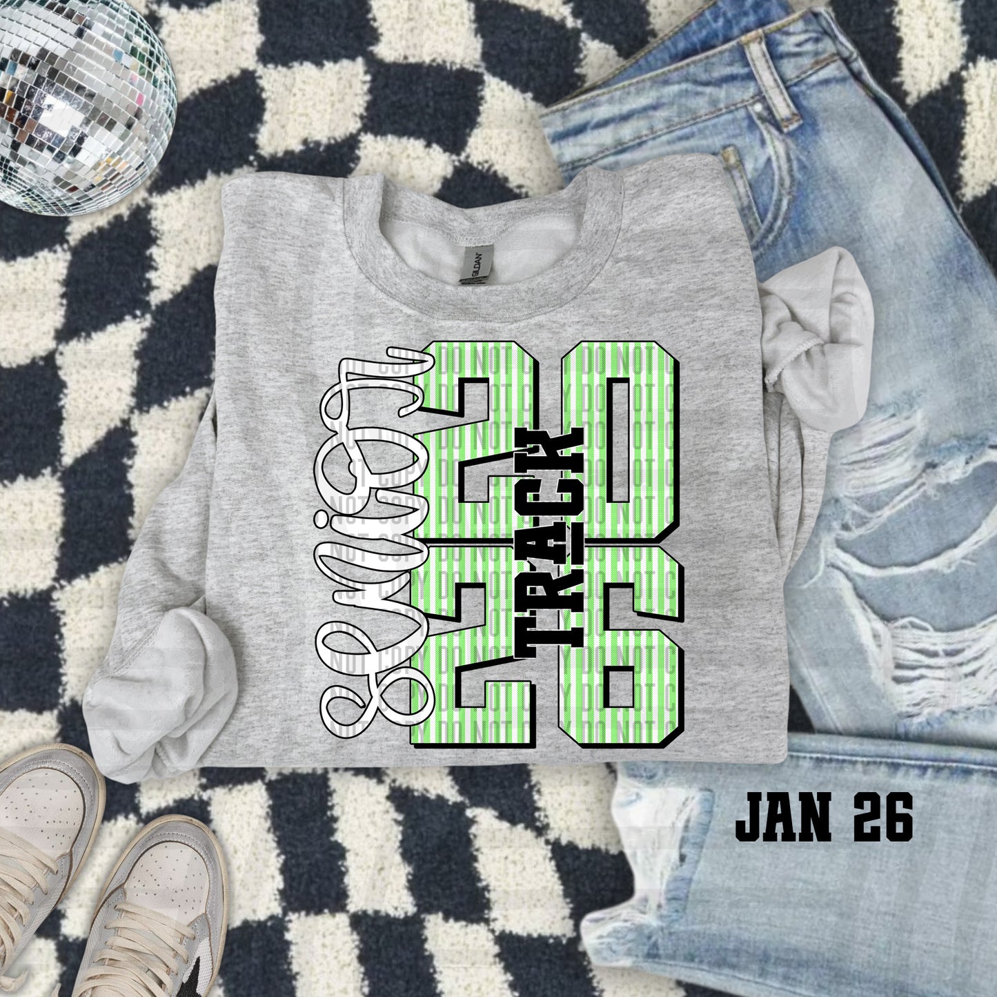 TRACK SENIOR 2026 TEE -MULITIPLE COLORS