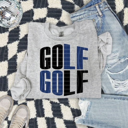 WORD ART GOLF TEE