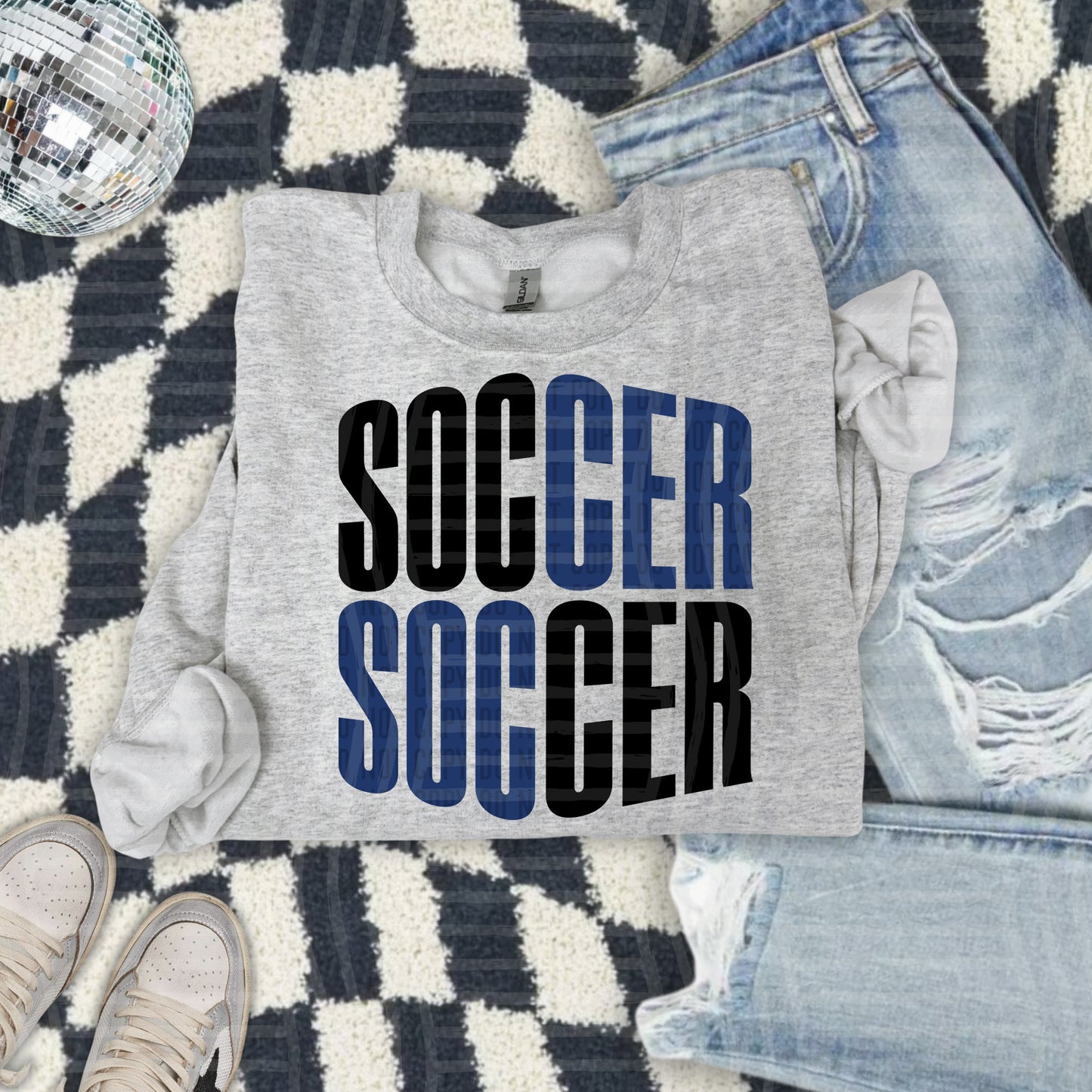 WORD ART SOCCER TEE