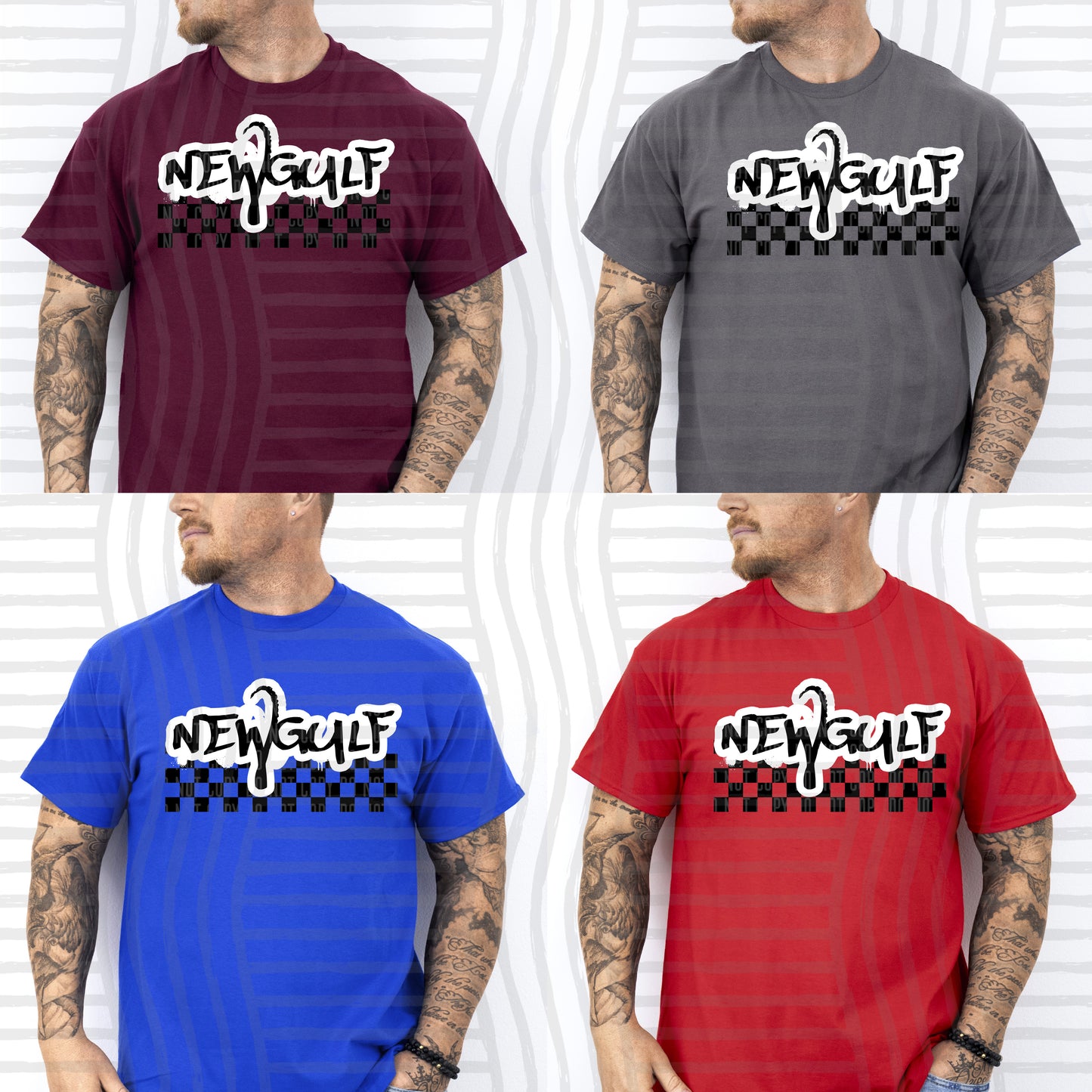 INK DRIP VARIETY OF MASCOT TEES