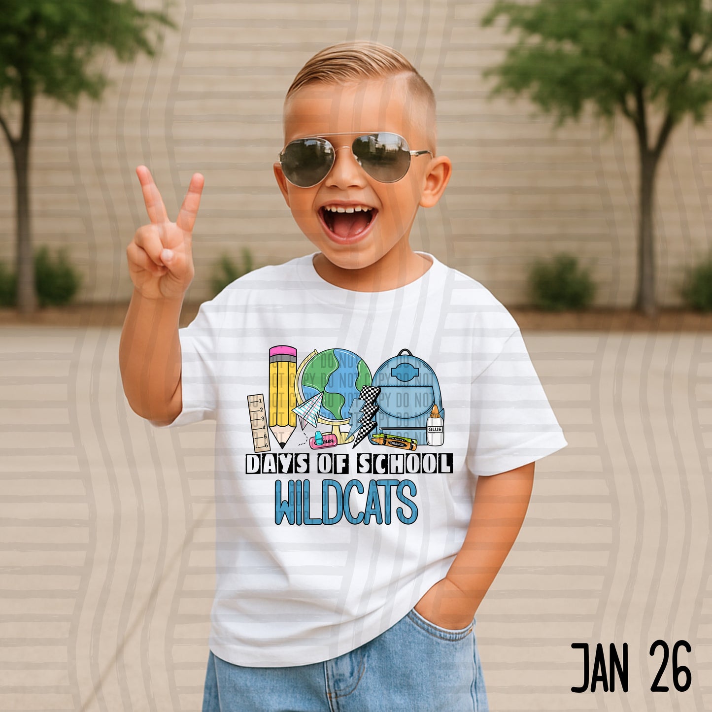 100 DAYS OF SCHOOL BOYISH TEE