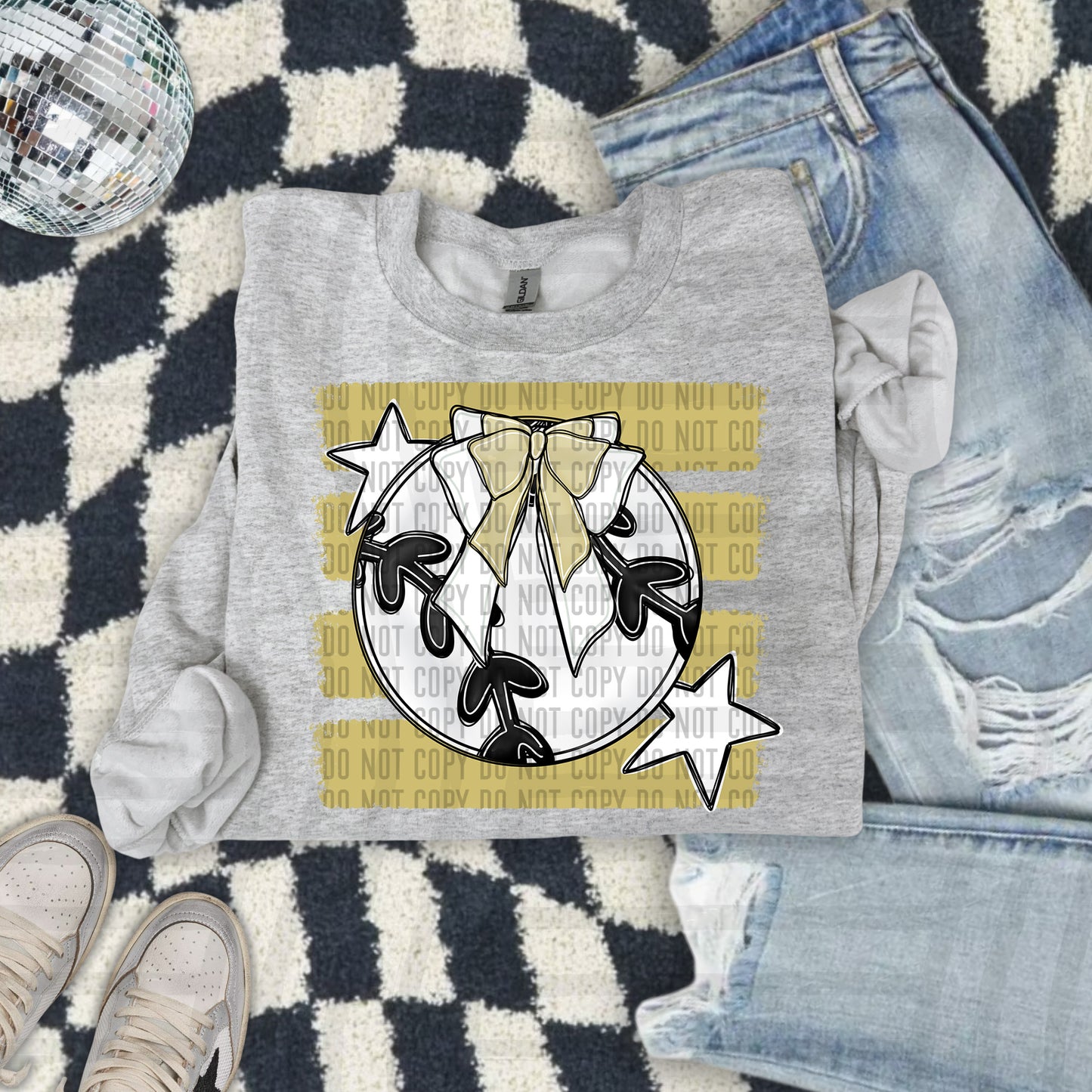 BASEBALL BOW BOW TEES -25 COLORS