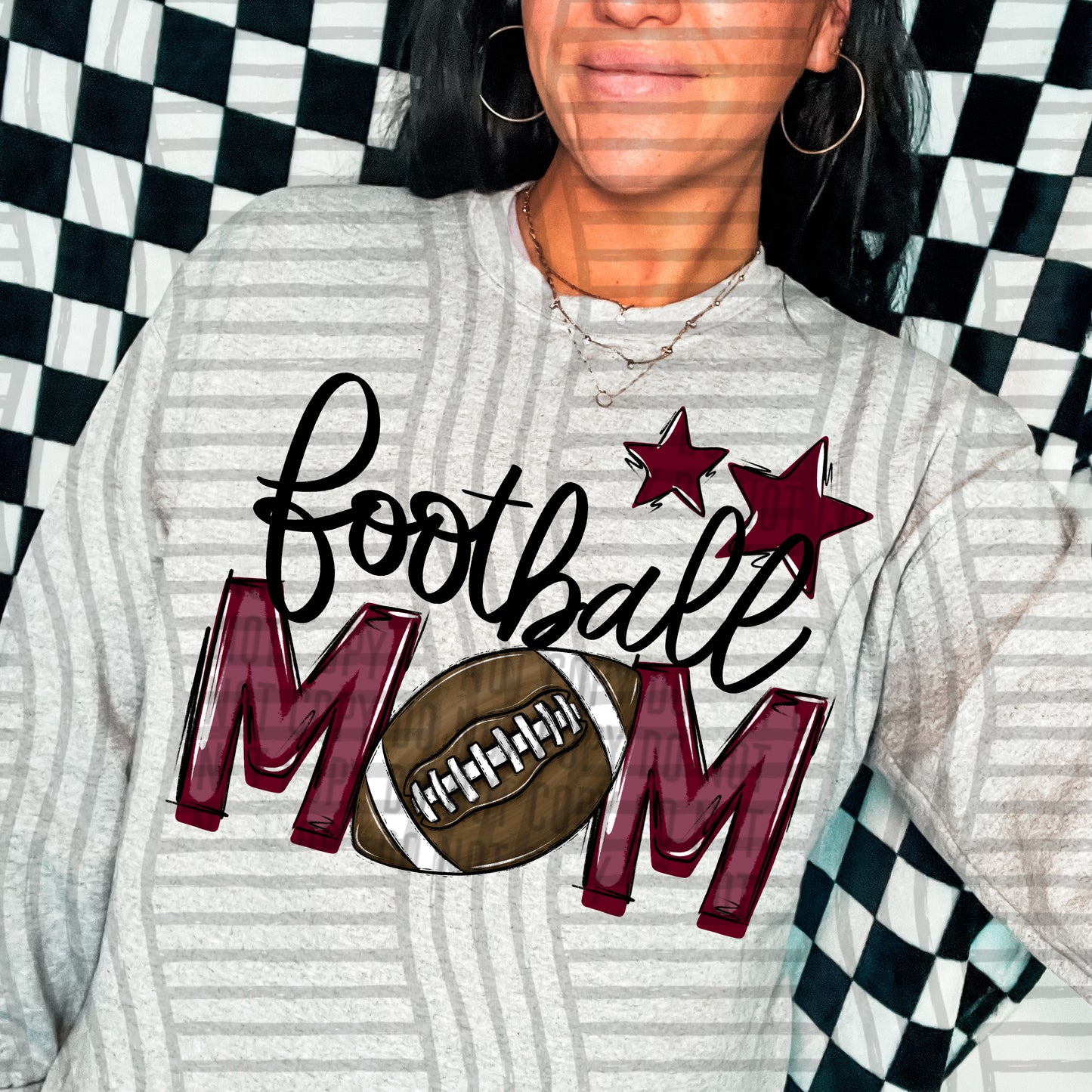 FOOTBALL MOM TEES - 20 COLORS