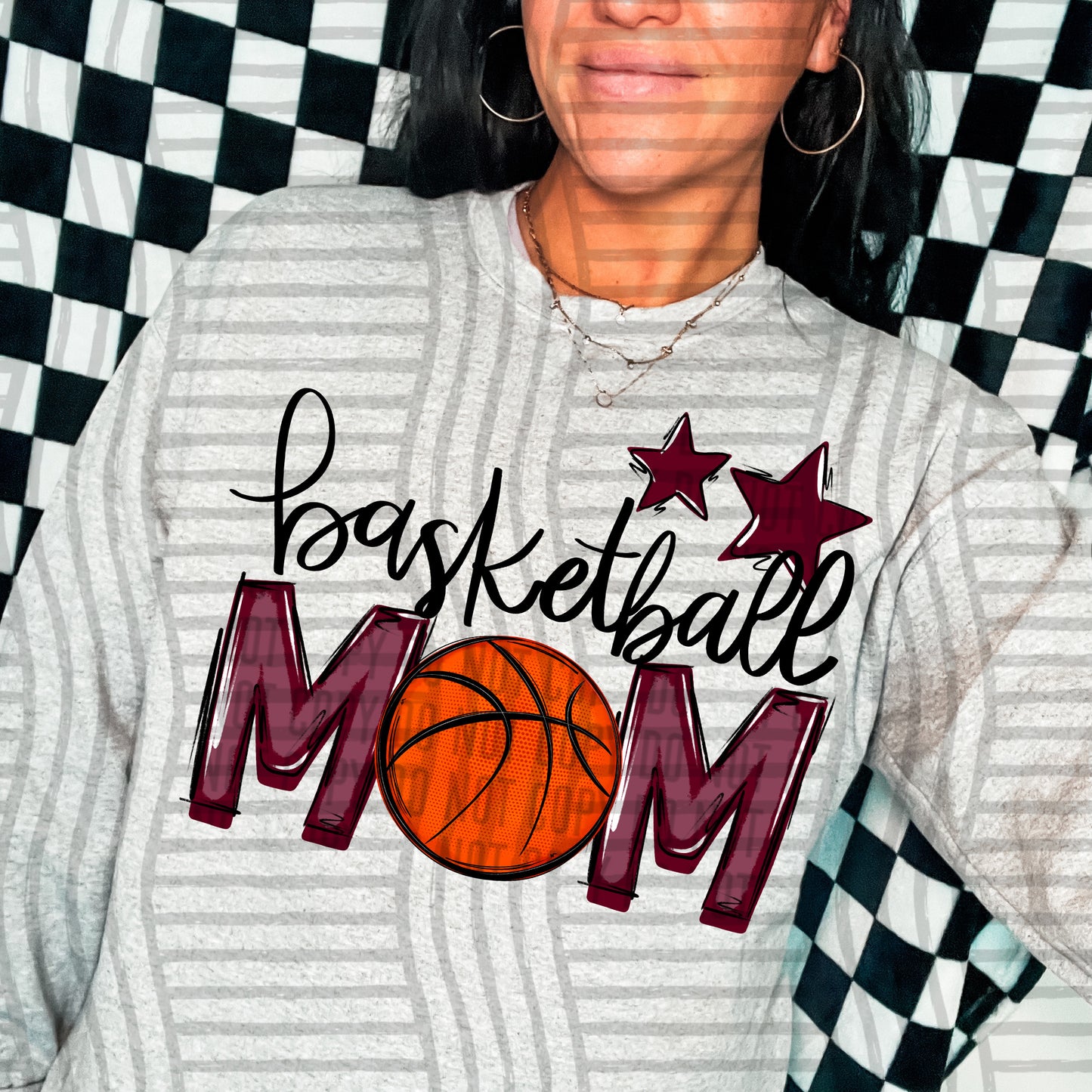 BASKETBALL MOM TEES - 20 COLORS