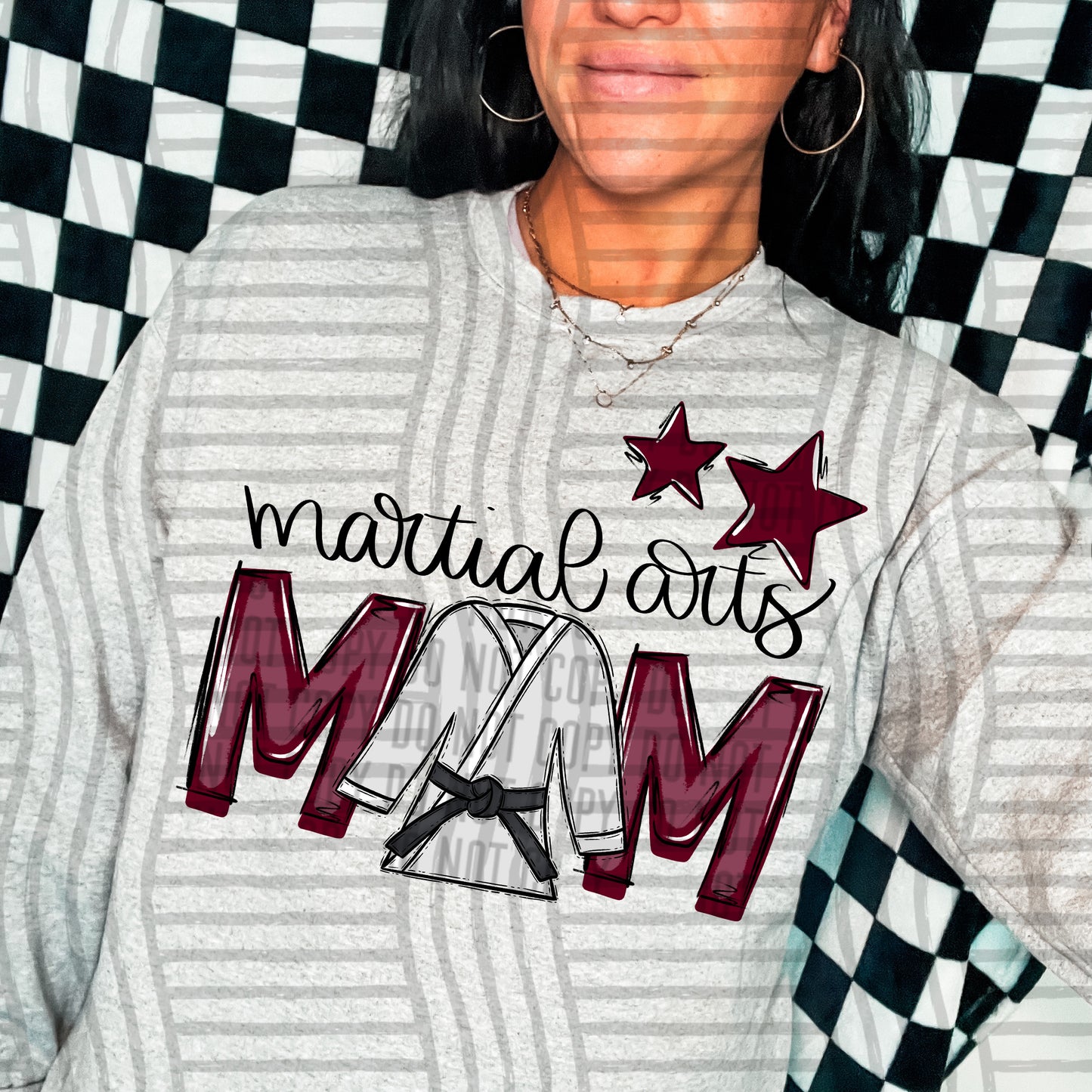 MARTIAL ARTS MOM TEE - 20 COLORS