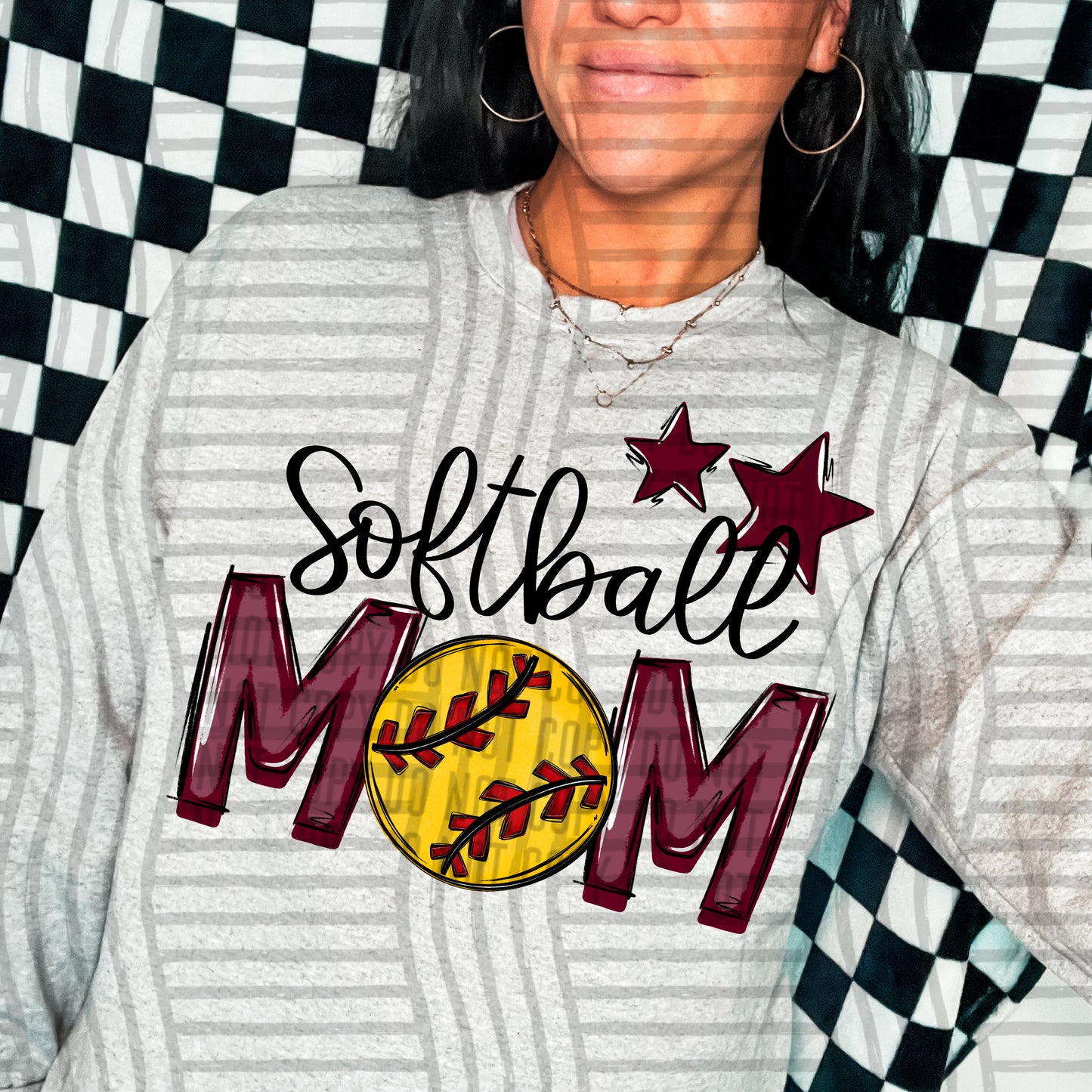 SOFTBALL MOM TEES - 20 COLORS