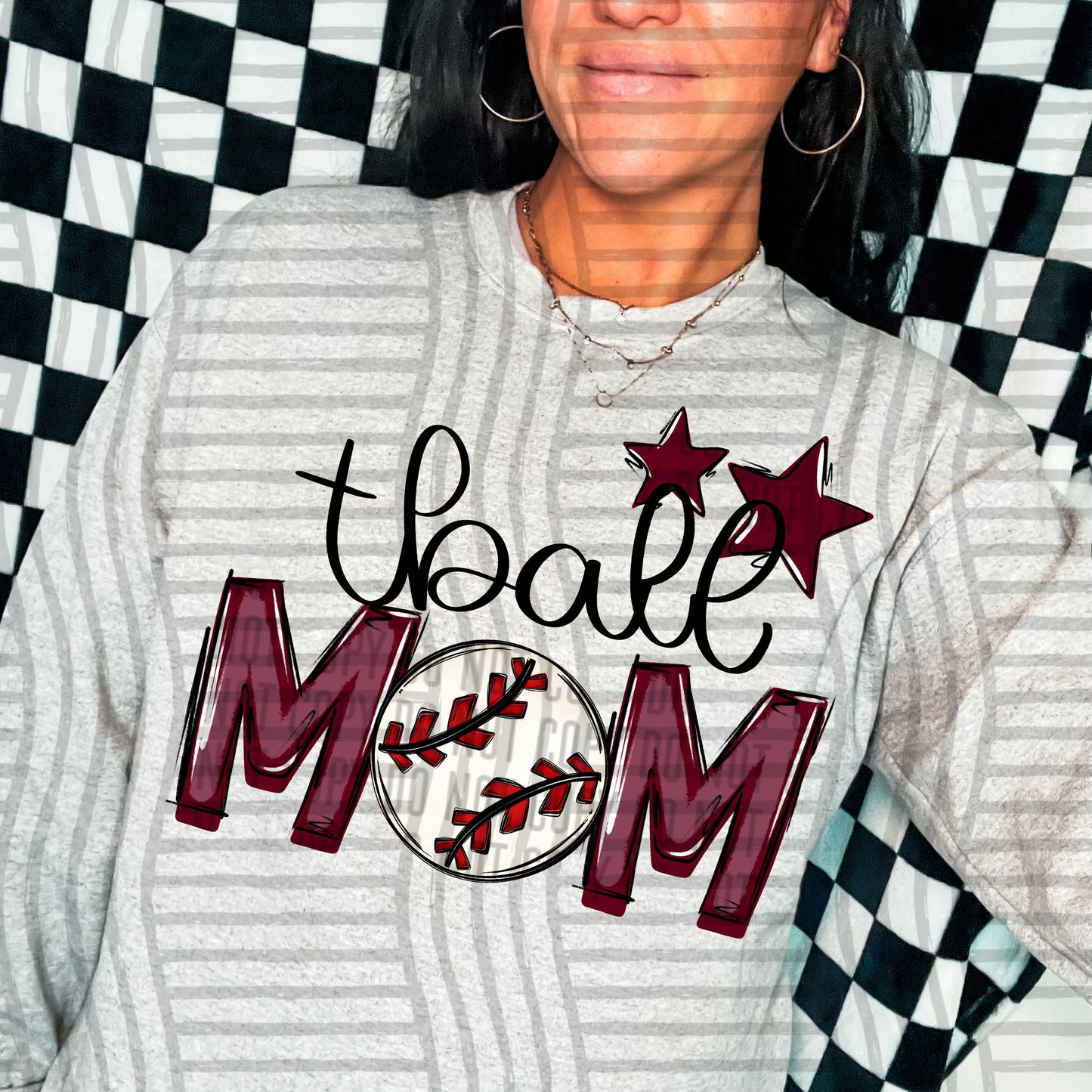 T-BALL MOM TEES - 20 COLORS