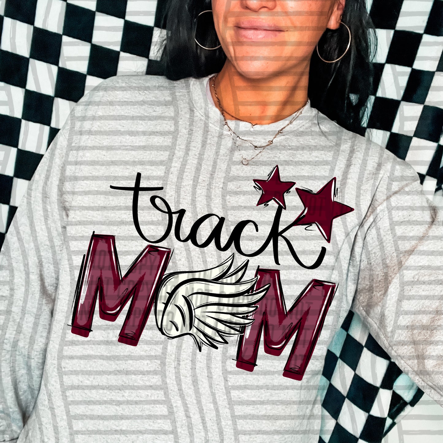 TRACK MOM TEES -20 COLORS