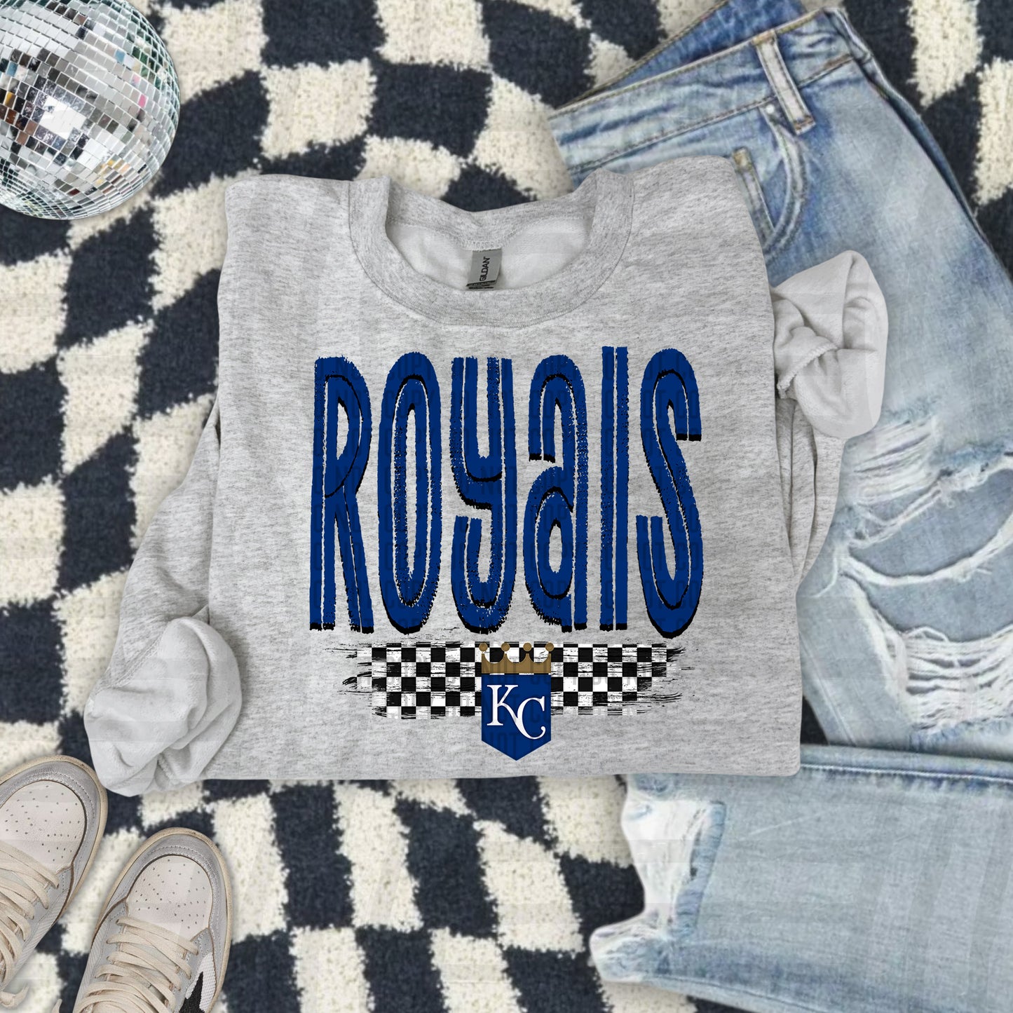 CHECKERED MLB TEES
