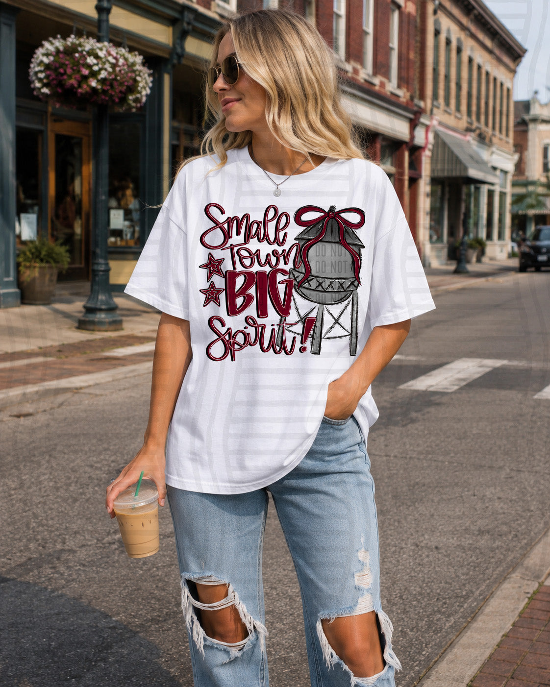 SMALL TOWN WATER TOWER TEES -25 COLORS