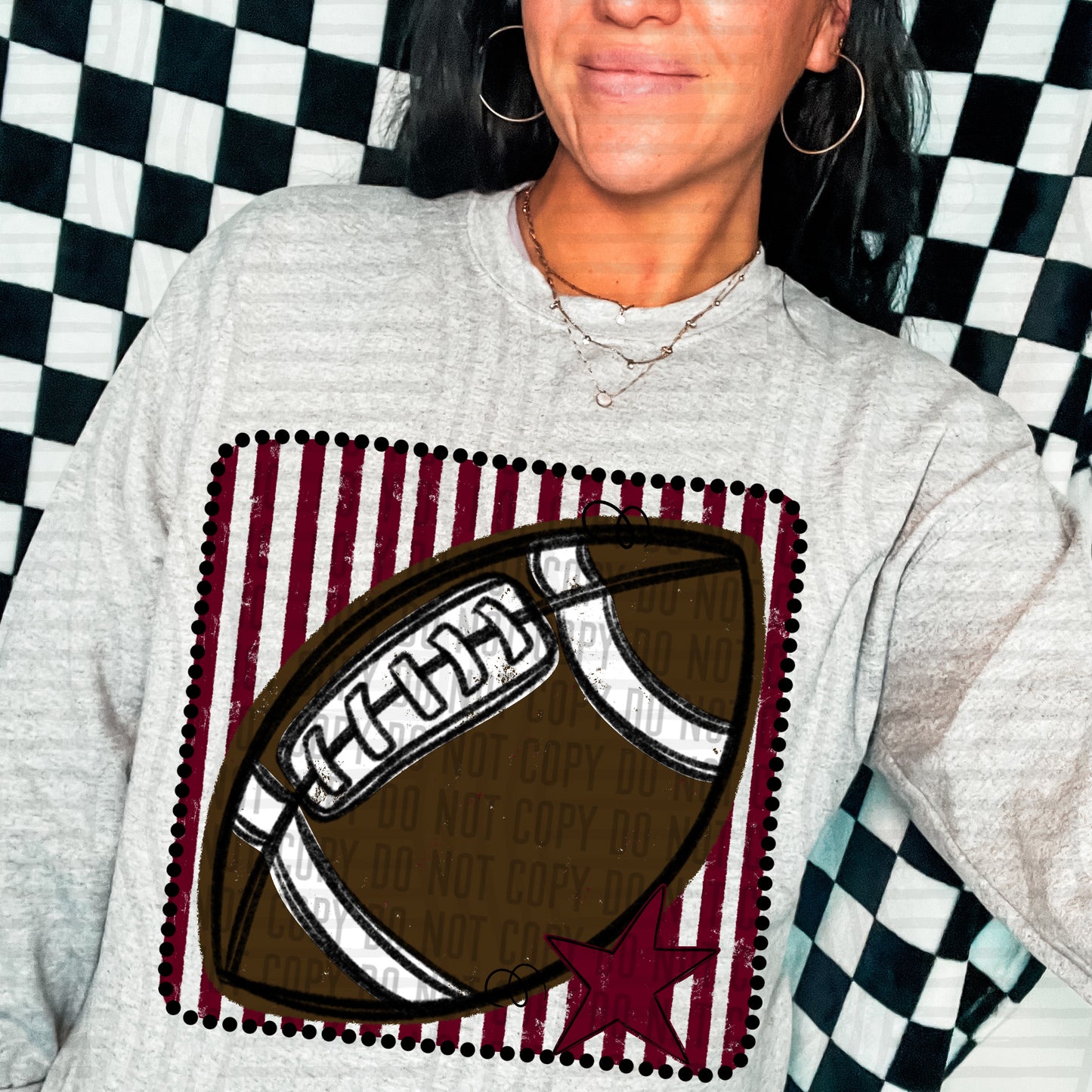 DISTRESSED FOOTBALL - MULTIPLE COLORS