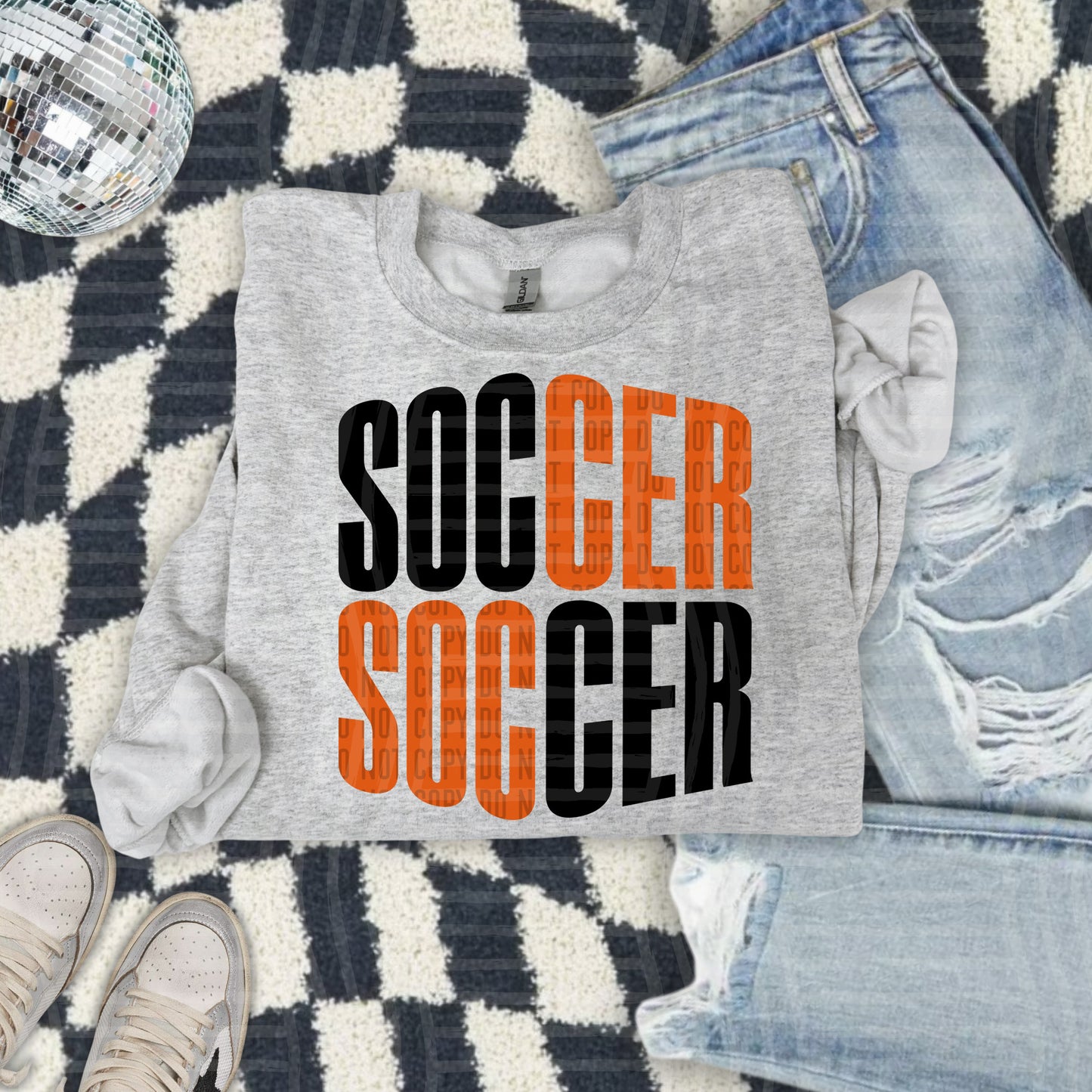 WORD ART SOCCER TEE