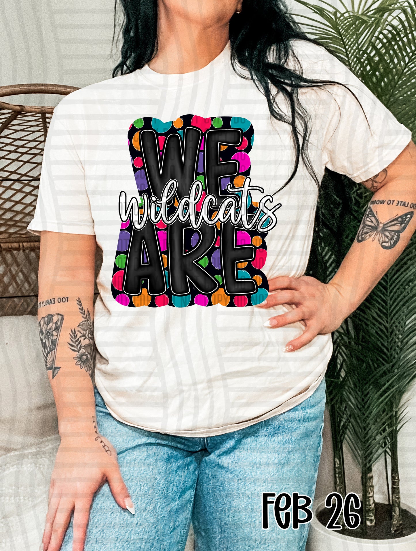 POLKA DOT MASCOT TEE