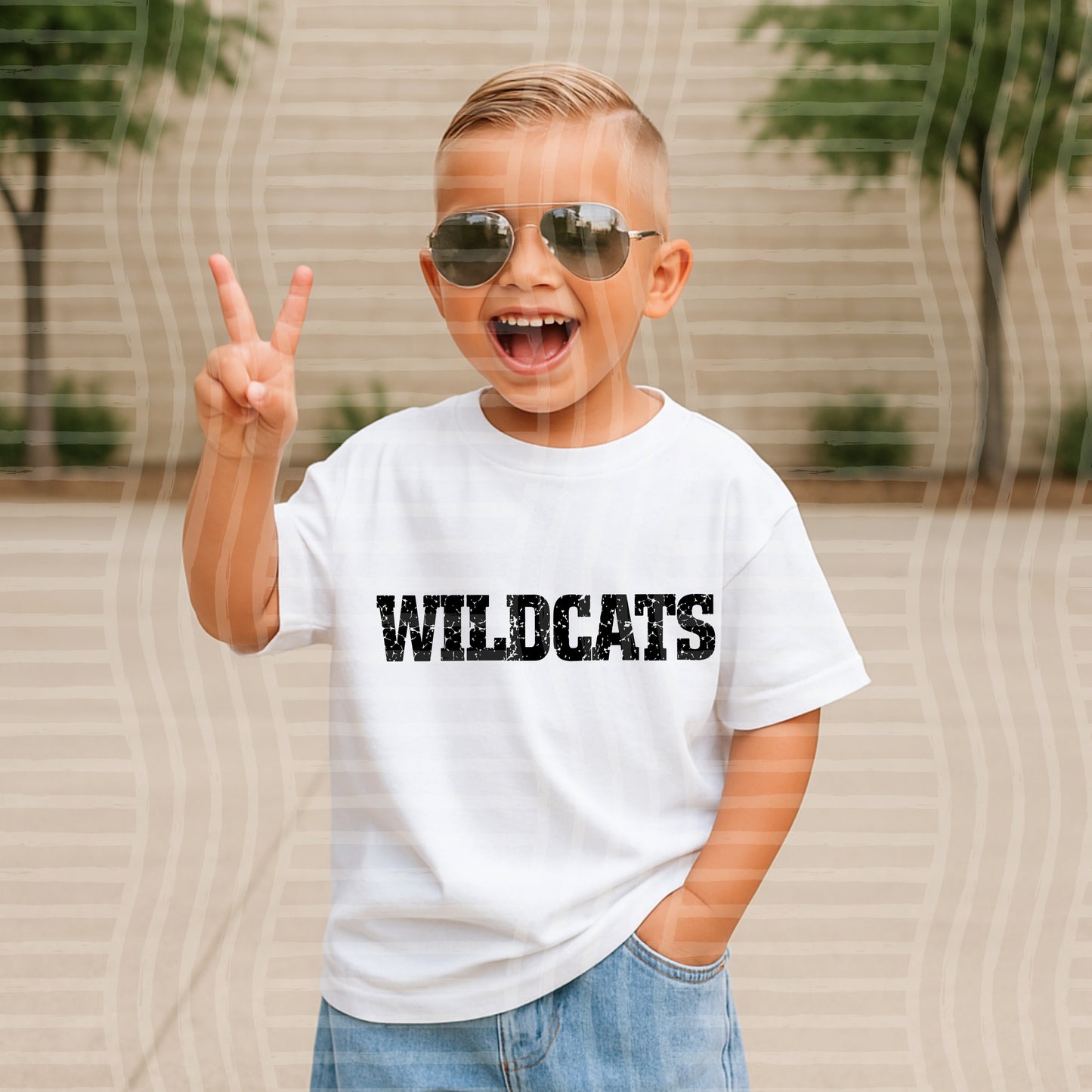SIMPLE MASCOT NAMES TEE