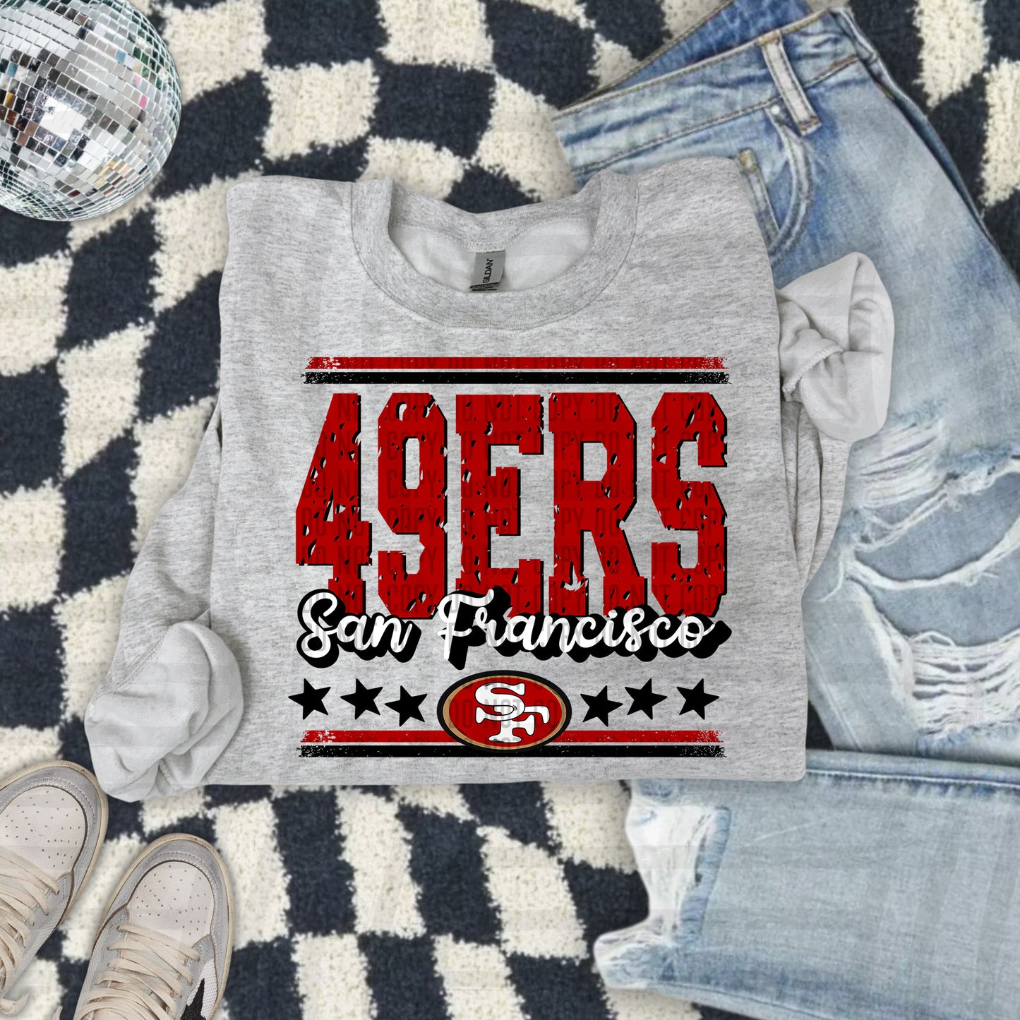 GRUNGE NFL TEE