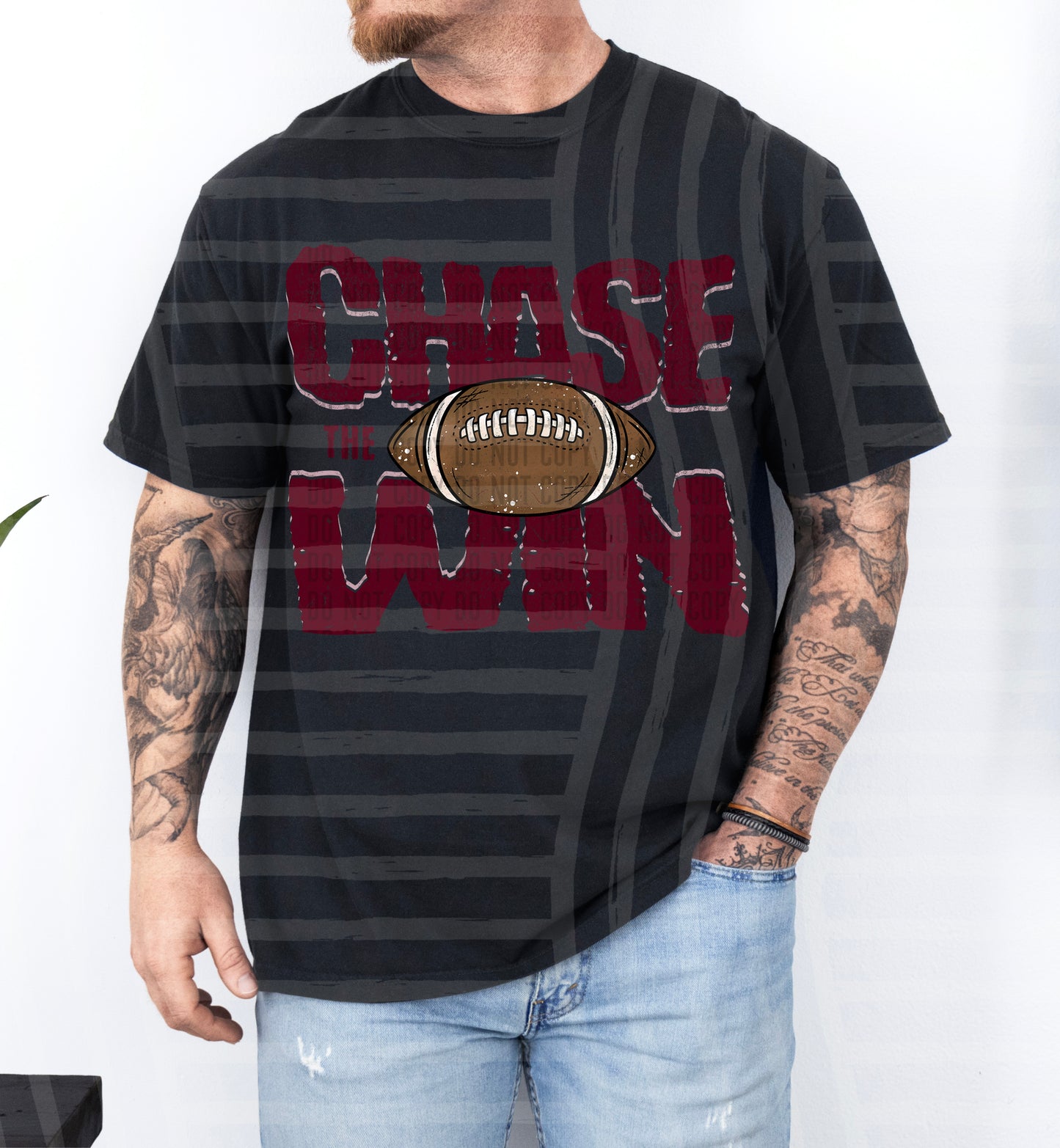 FOOTBALL -CHASE THE WIN TEES- VARIETY COLORS