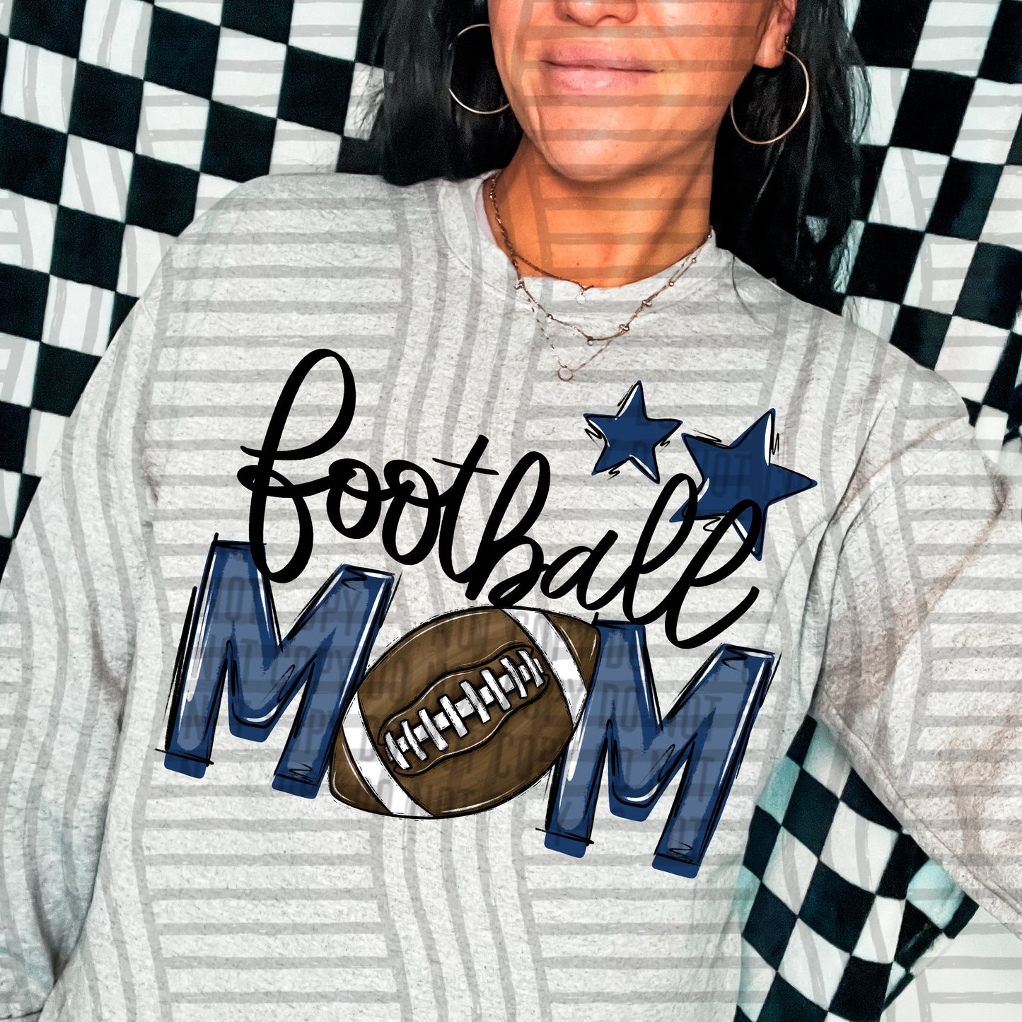 FOOTBALL MOM TEES - 20 COLORS
