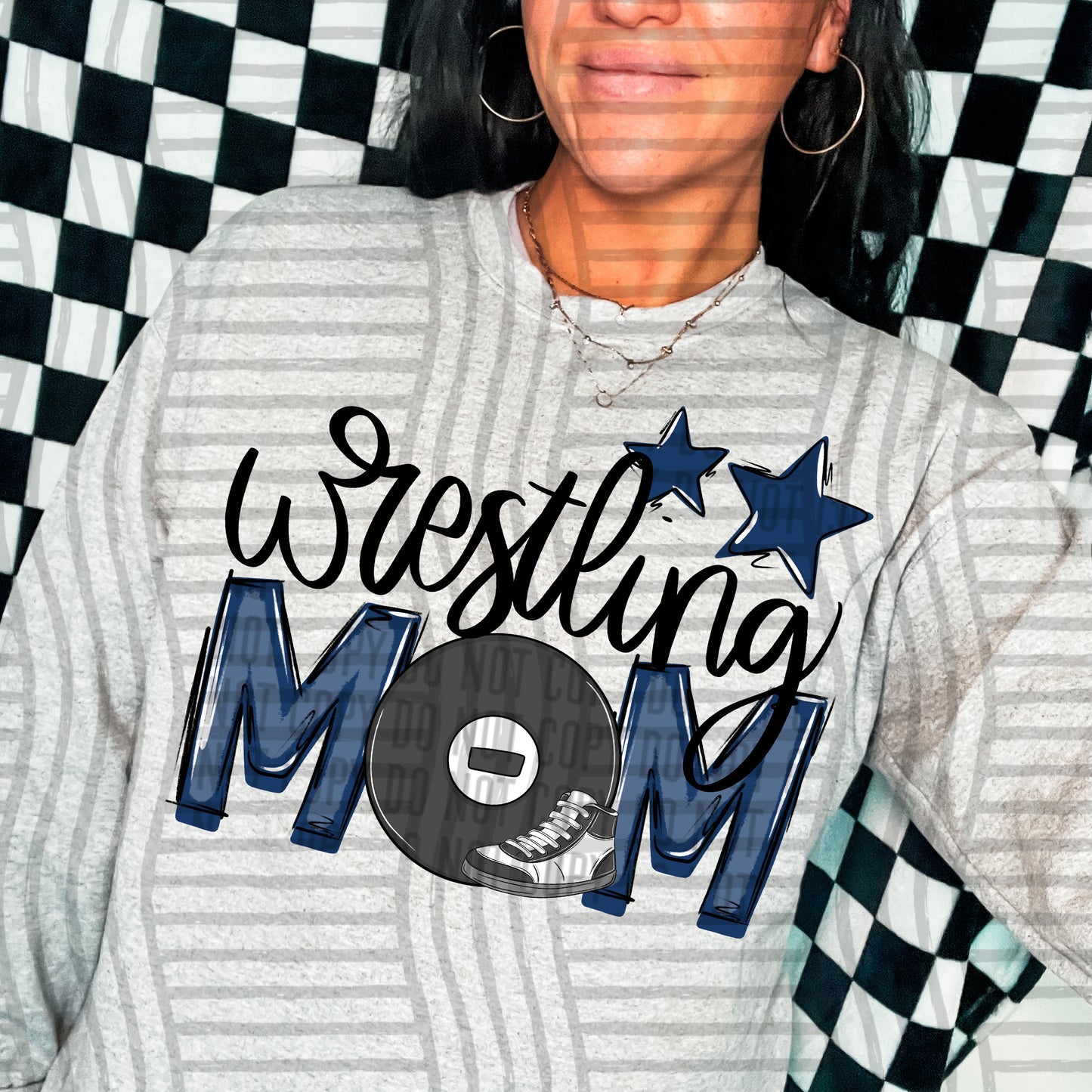 WRESTLING MOM TEES -20 COLORS