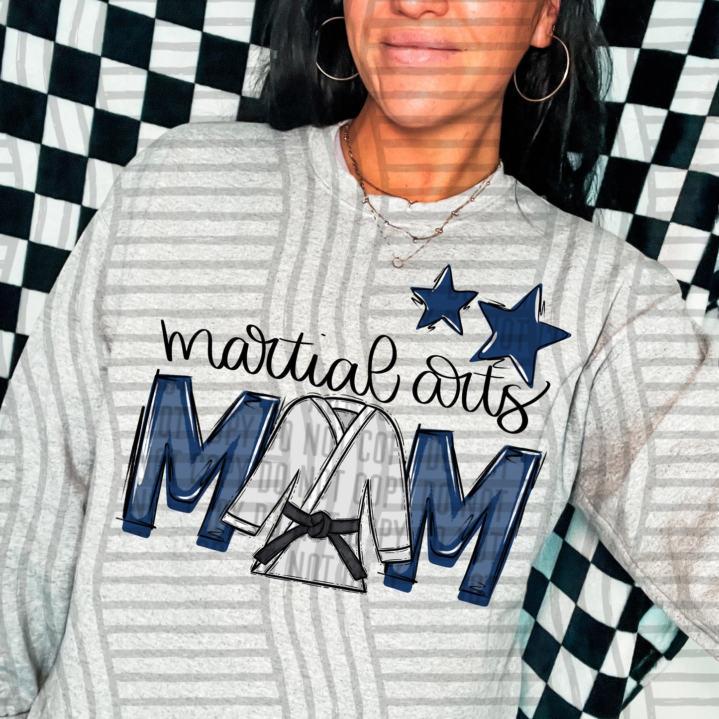 MARTIAL ARTS MOM TEE - 20 COLORS