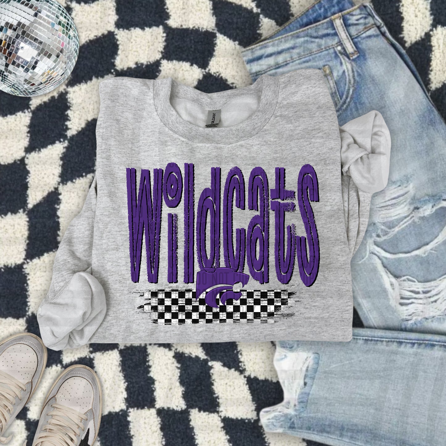 CHECKERED COLLEGE TEES