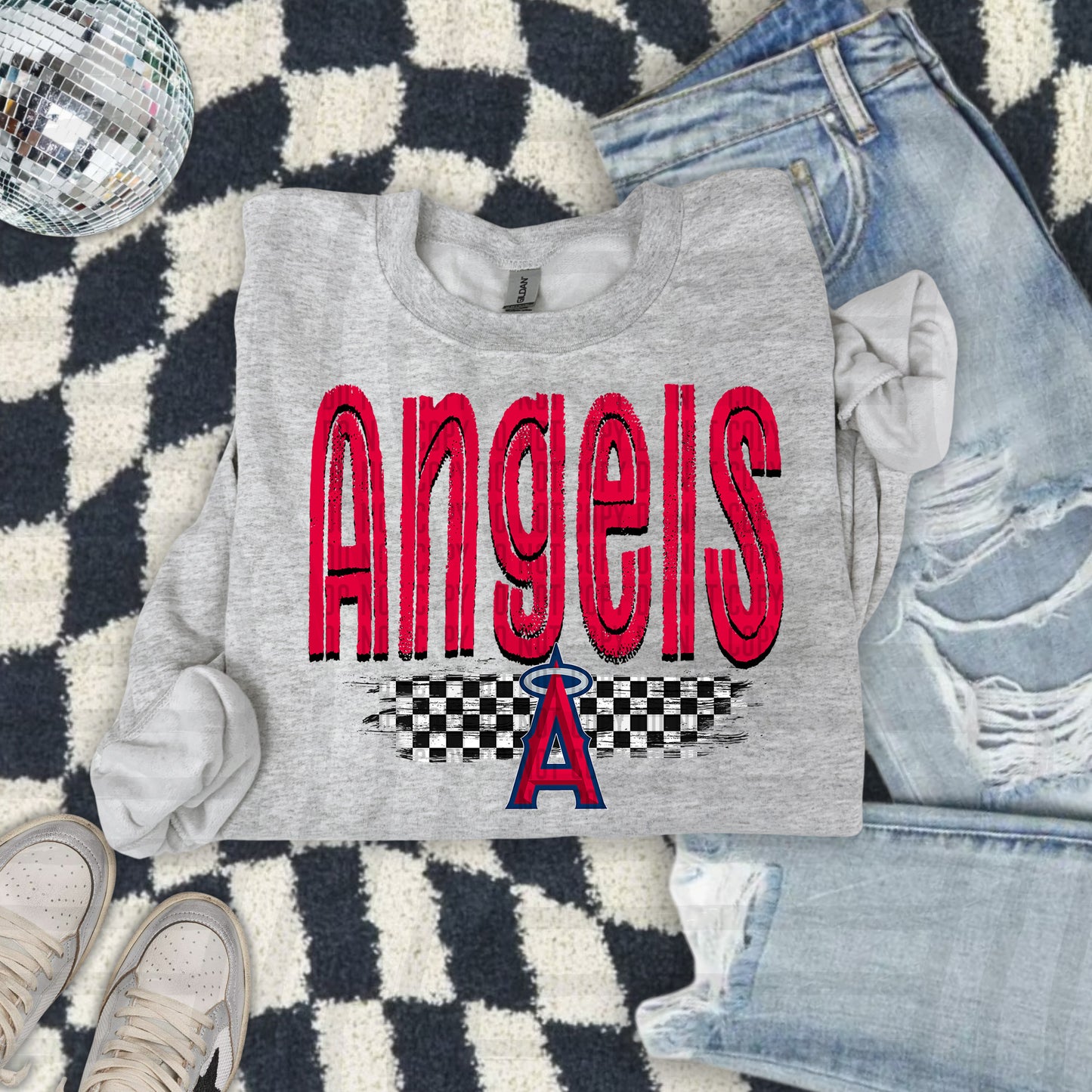 CHECKERED MLB TEES
