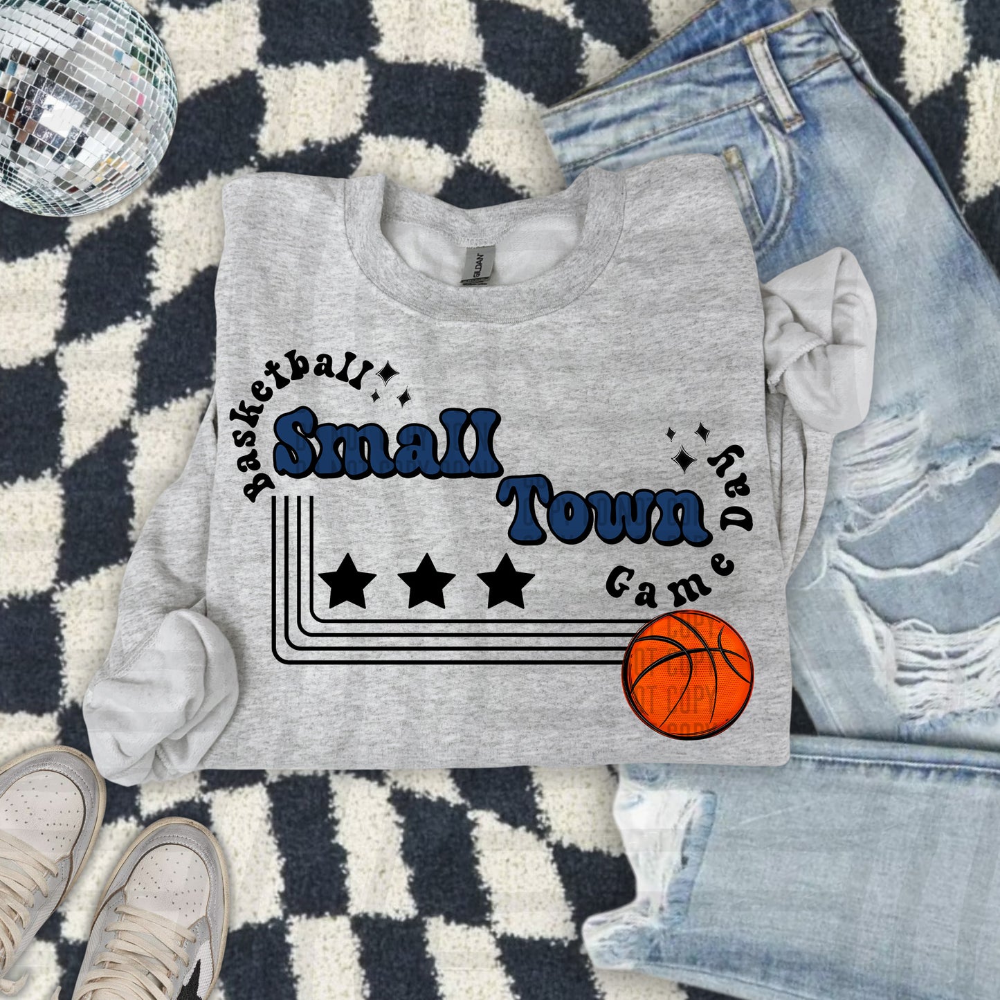 SMALL TOWN BASKETBALL - 21 COLORS