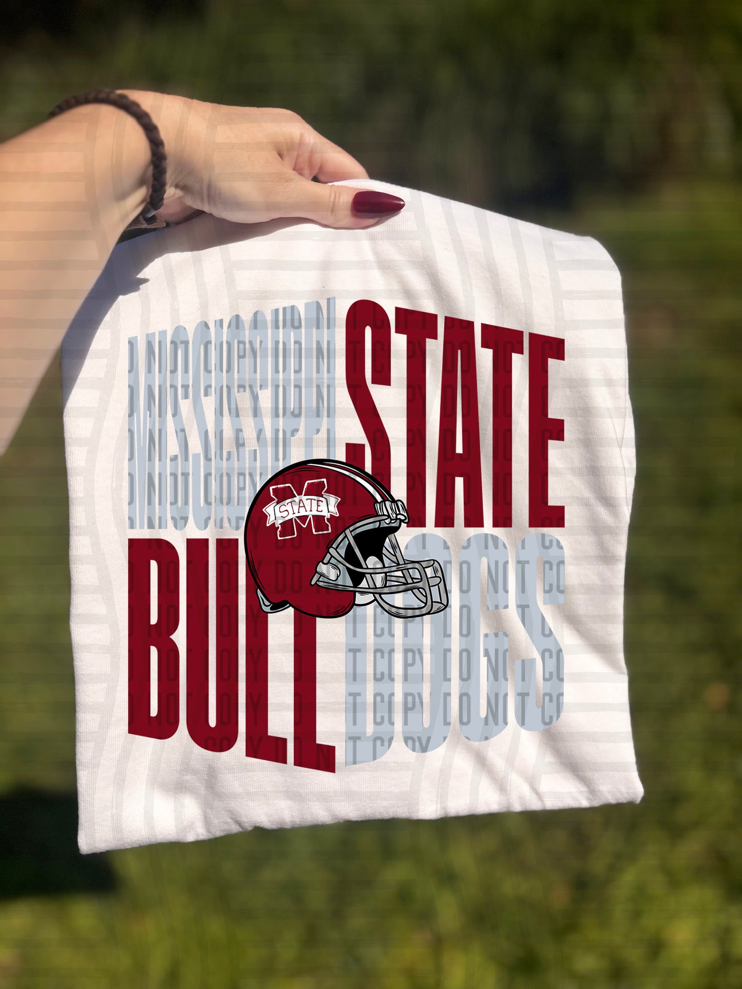 COLLEGE WORD ART TEE