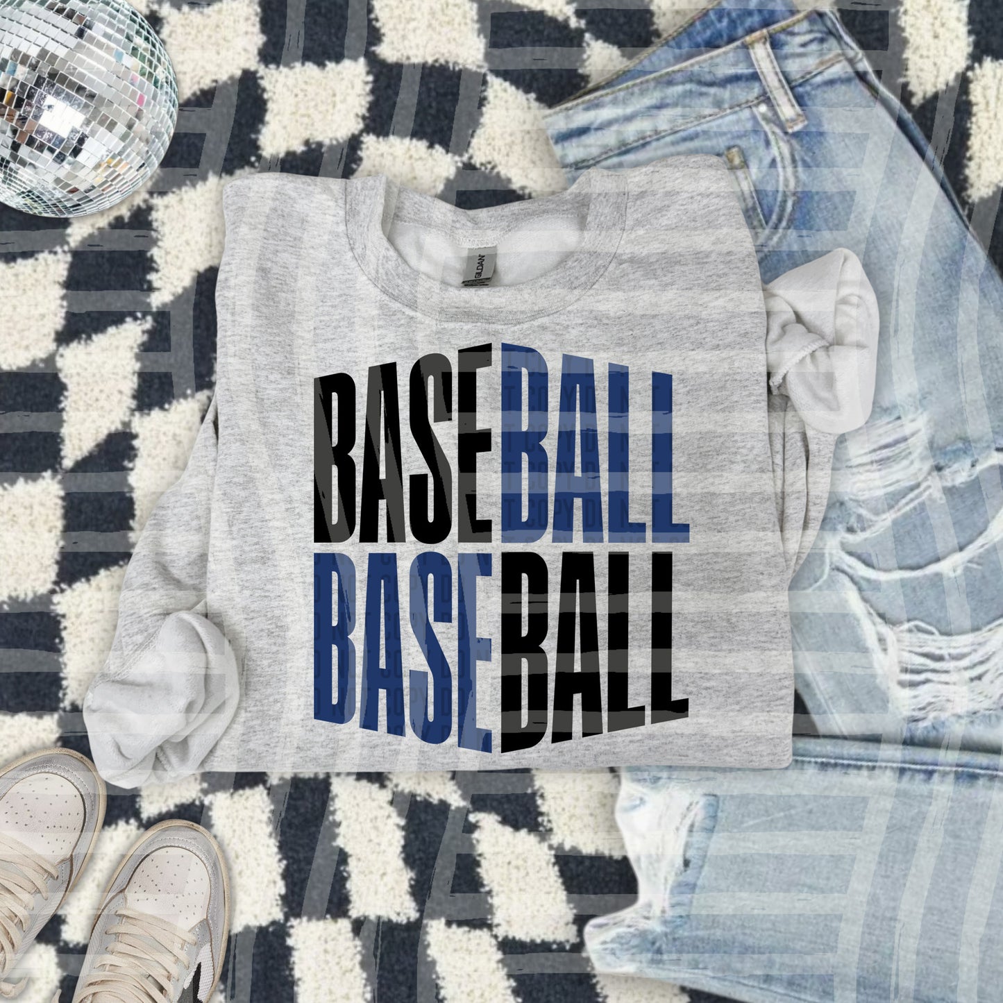 BASEBALL WORD ART TEE
