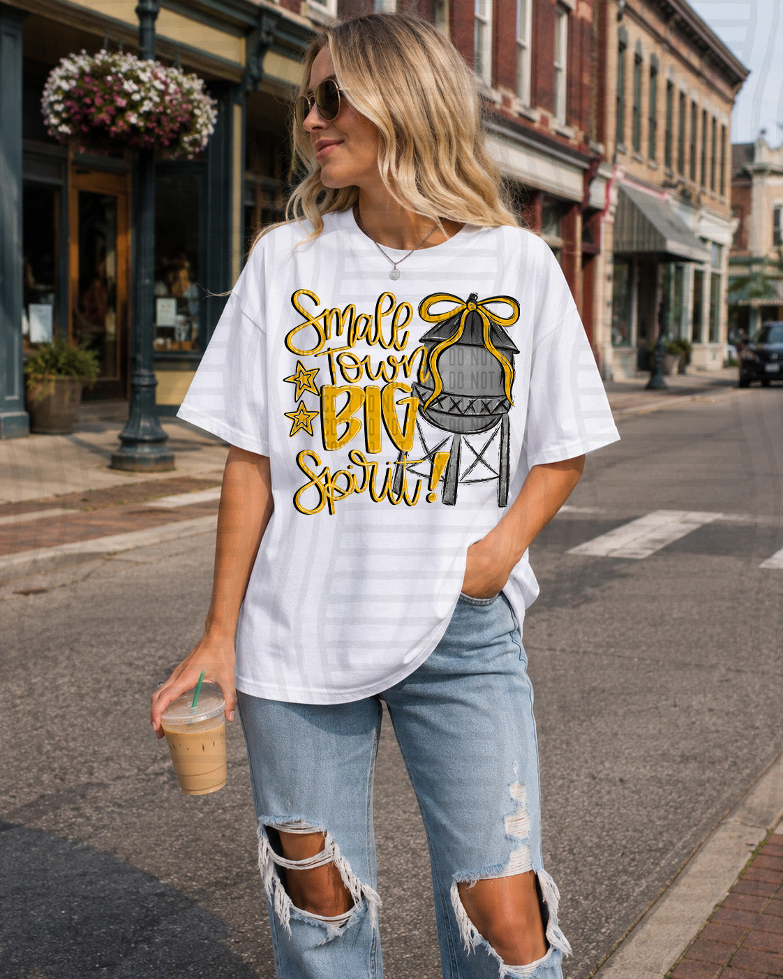 SMALL TOWN WATER TOWER TEES -25 COLORS