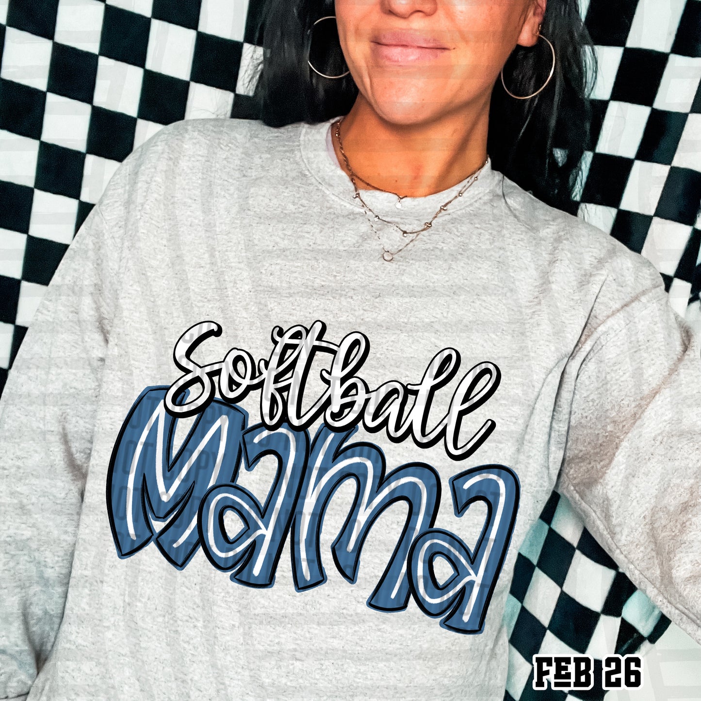 SOFTBALL MAMA TEES - VARIETY COLORS