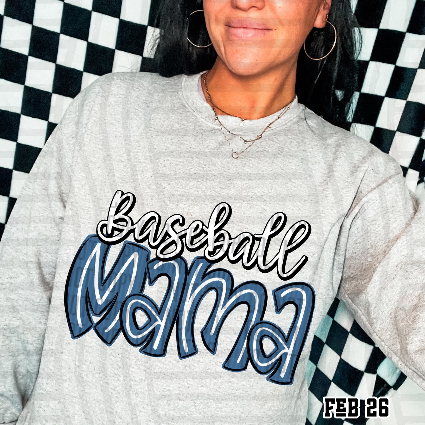 BASEBALL MAMA TEE - VARIETY OF COLORS