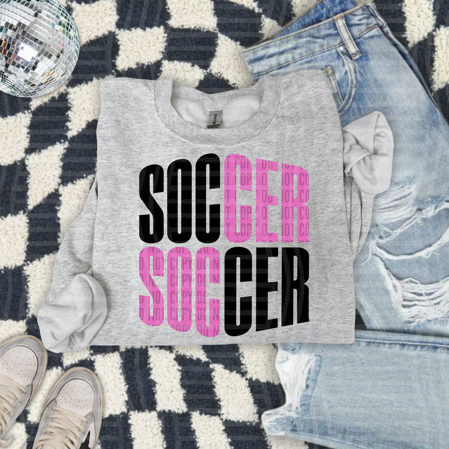 WORD ART SOCCER TEE