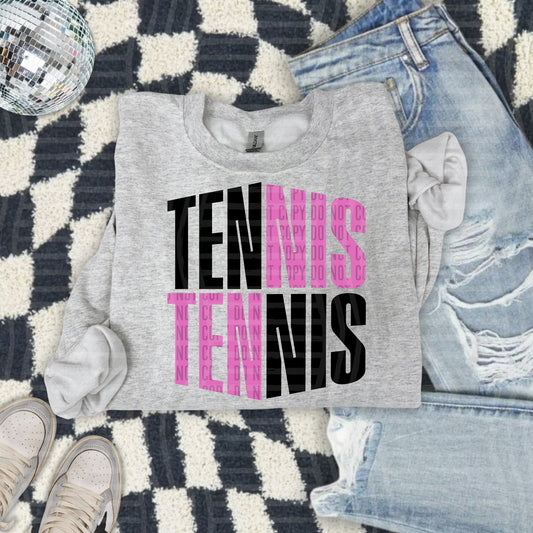 WORD ART TENNIS TEE