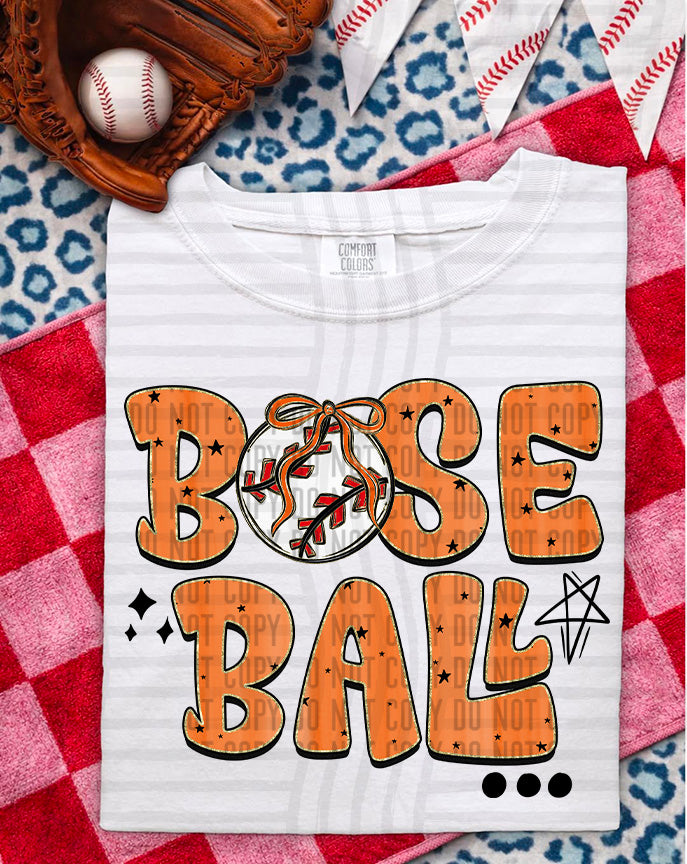 BASEBALL RETRO TEE -VARIETY OF COLORS
