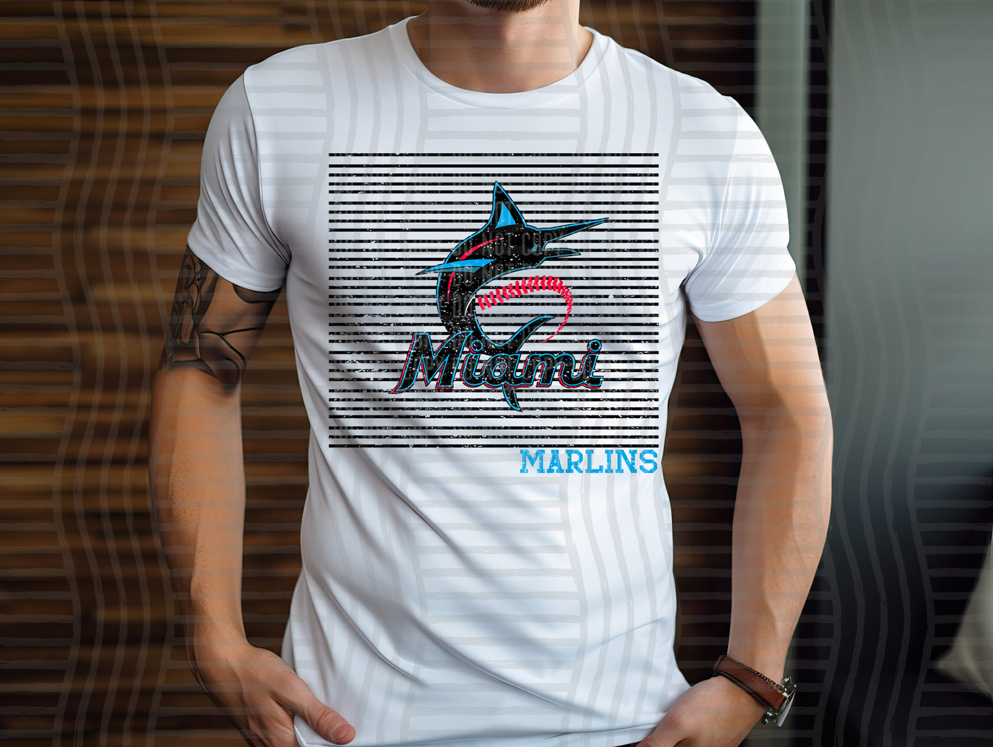 MLB LINED TEES