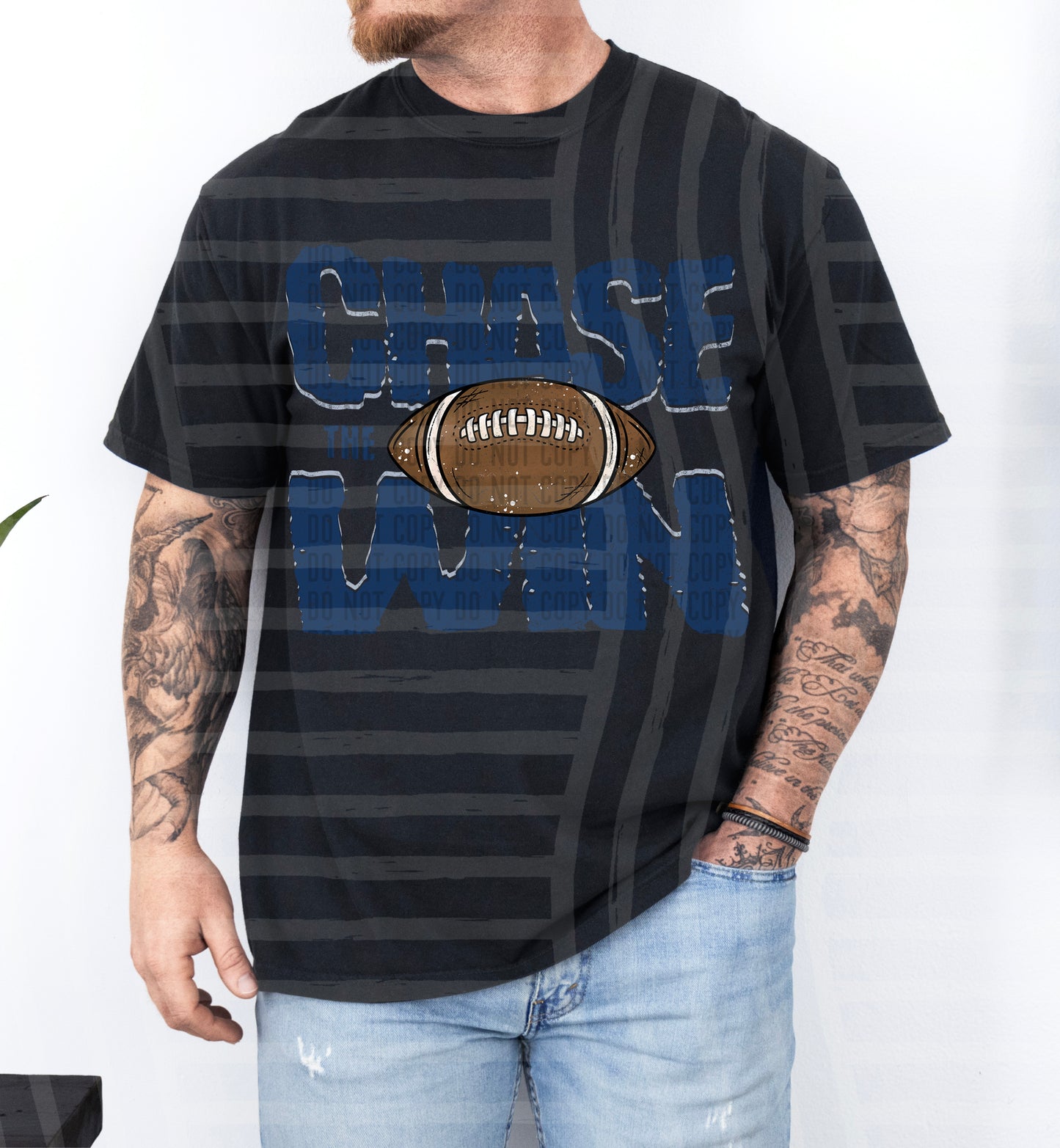 FOOTBALL -CHASE THE WIN TEES- VARIETY COLORS