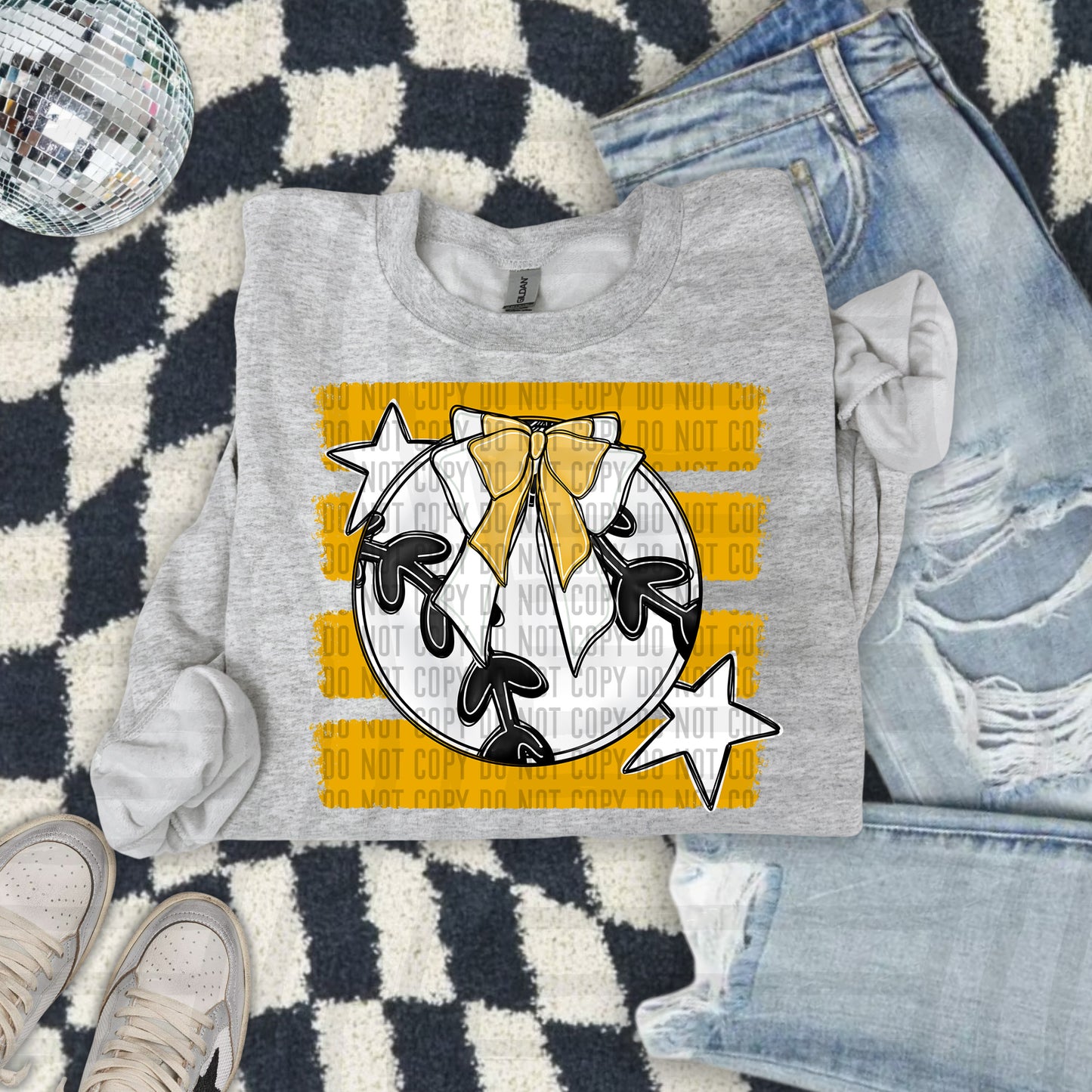 BASEBALL BOW BOW TEES -25 COLORS
