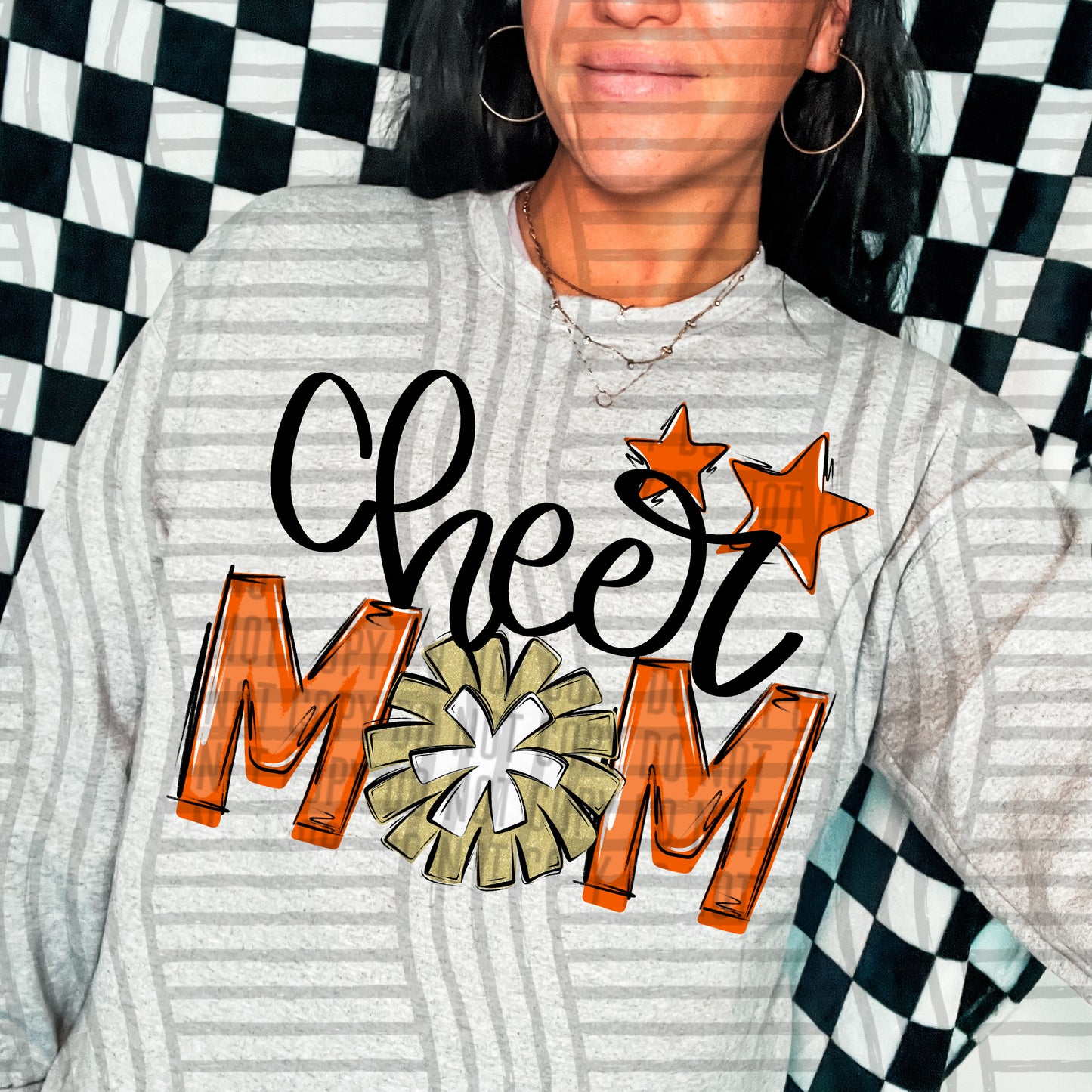 CHEER MOM TEES - 20 COLORS