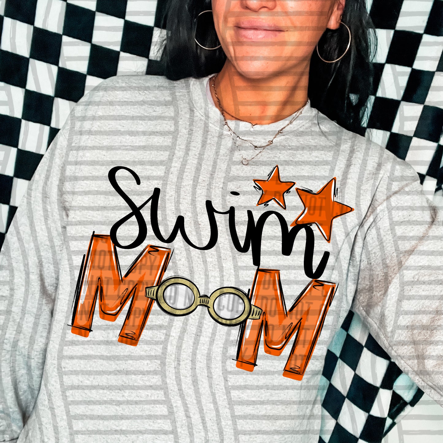 SWIM MOM TEES - 20 COLORS